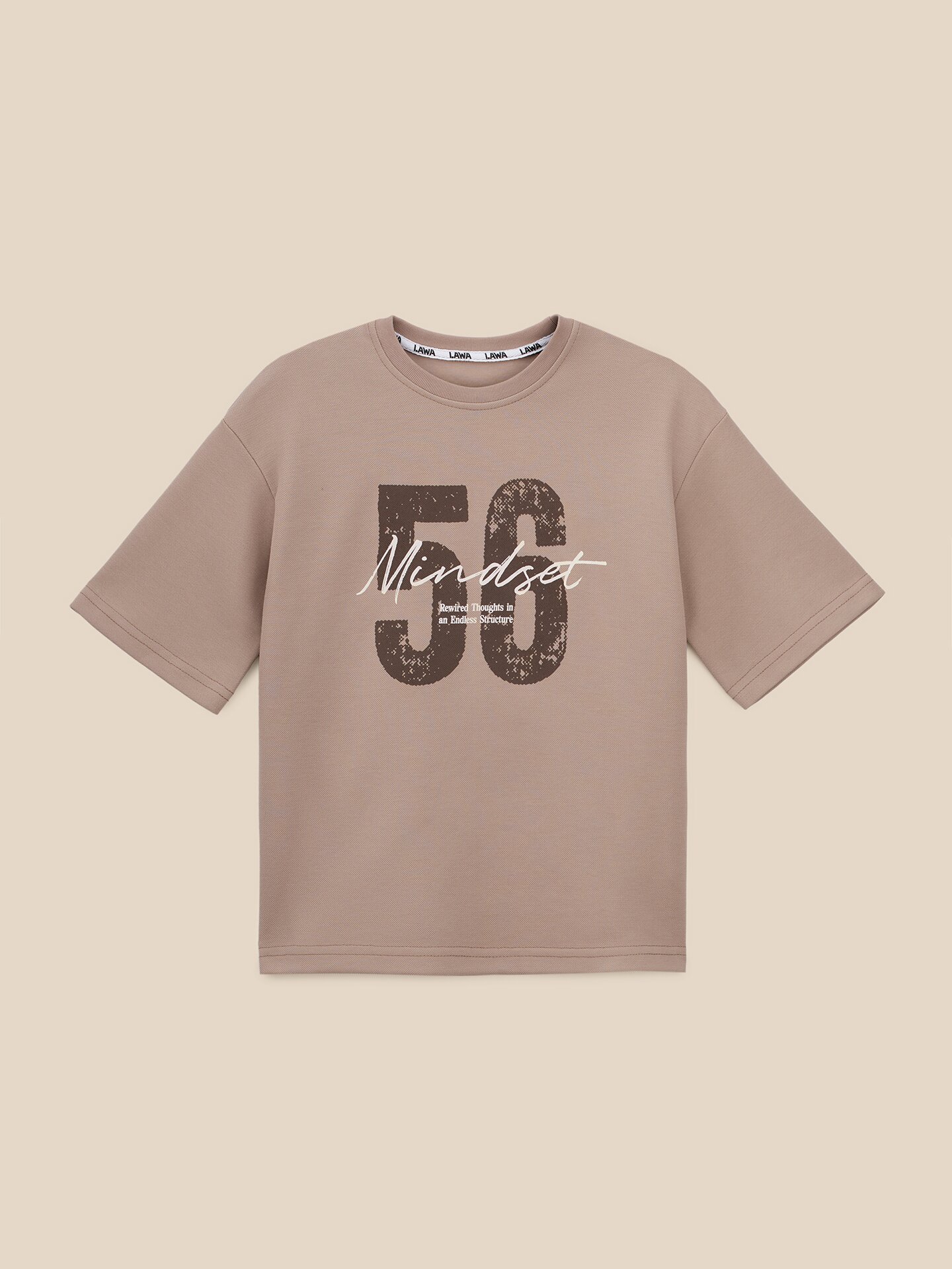 Купити Костюм футболка+шорти для хлопчика LAWA P-BB02355 140 см Пісочний Артикул: 2000999651793 Фото повноекранне №2
