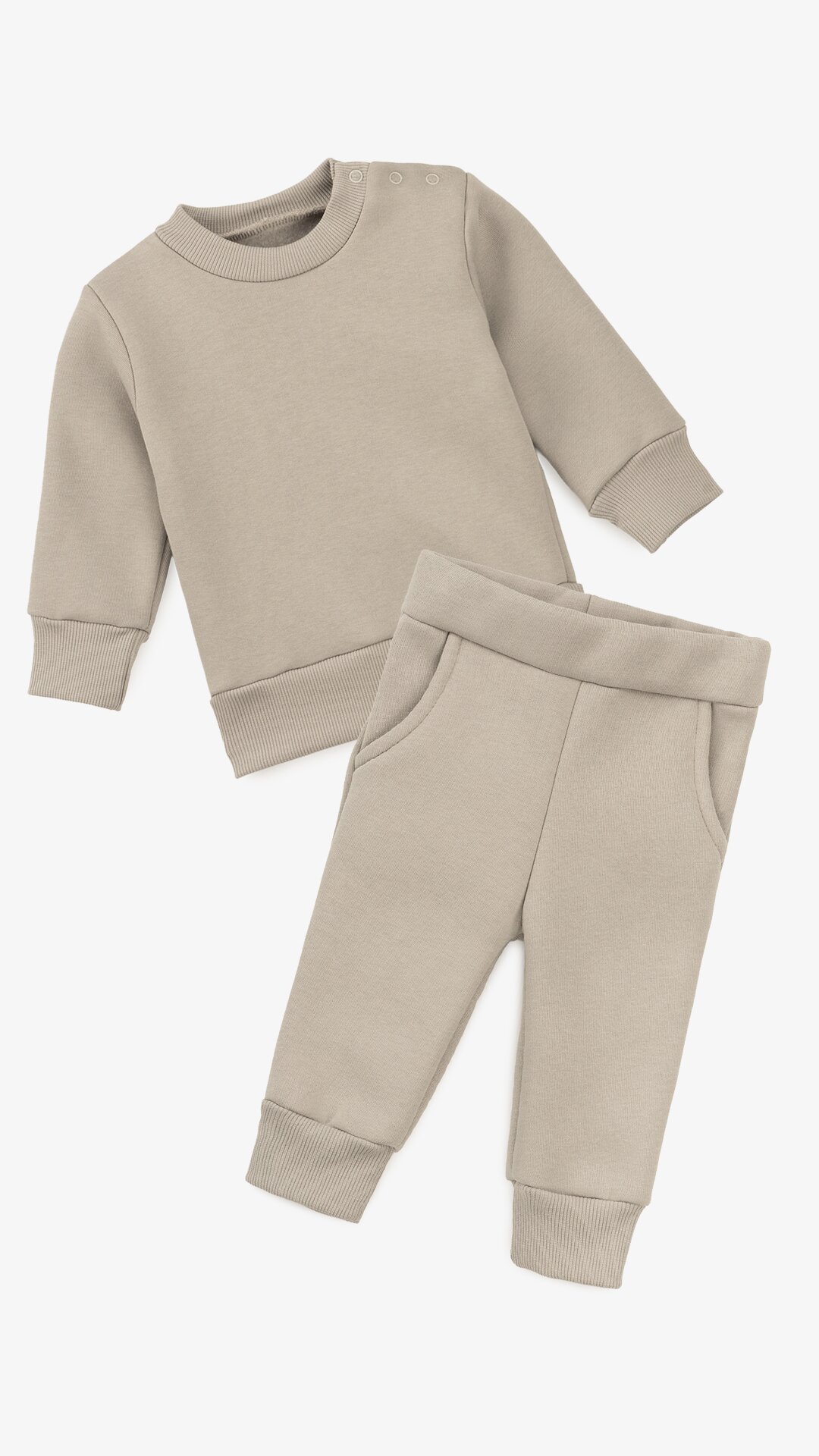Купити Костюм кофта+штани для хлопчика Baby Life 21-08 62 см Сірий Артикул: 2000999350047 Фото повноекранне №1