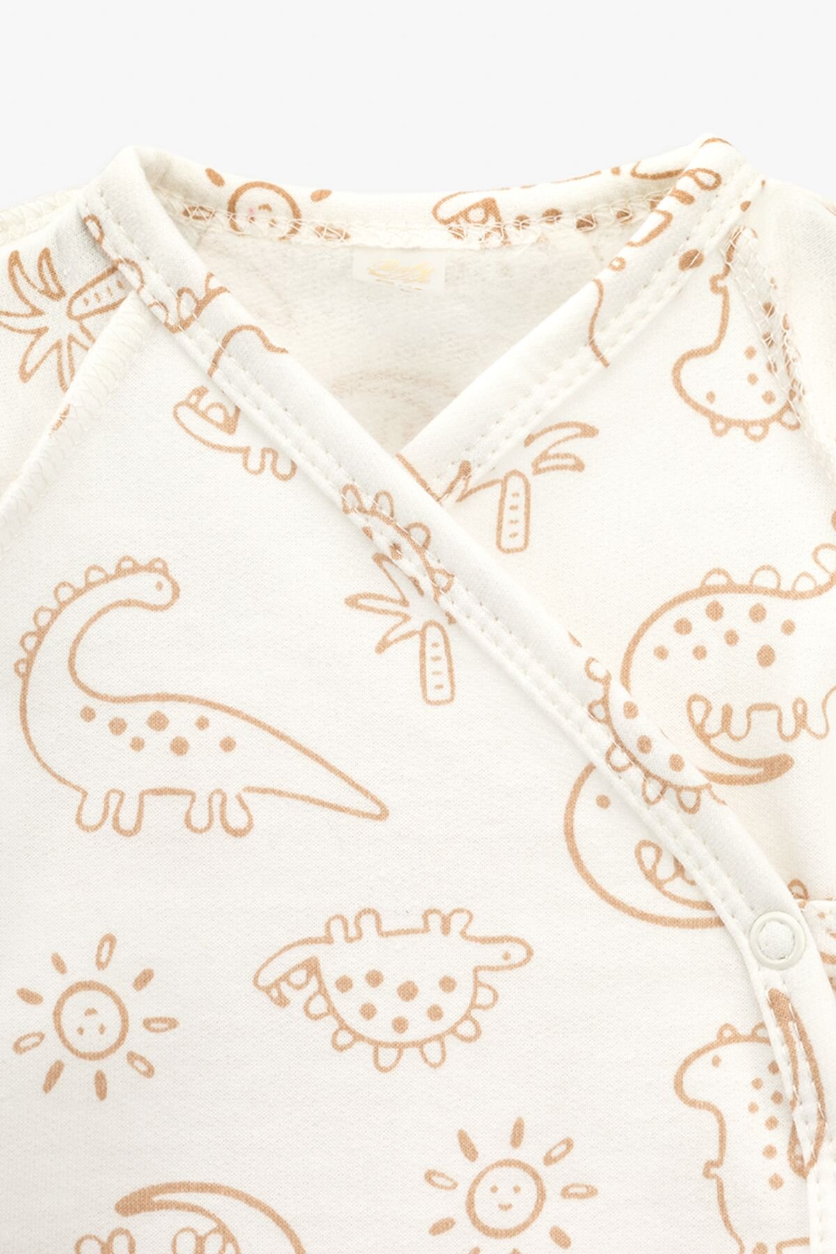 Костюм розпашенка+повзунки+шапка для малюків Baby Life А-305 50 см Молочний  Фото №10