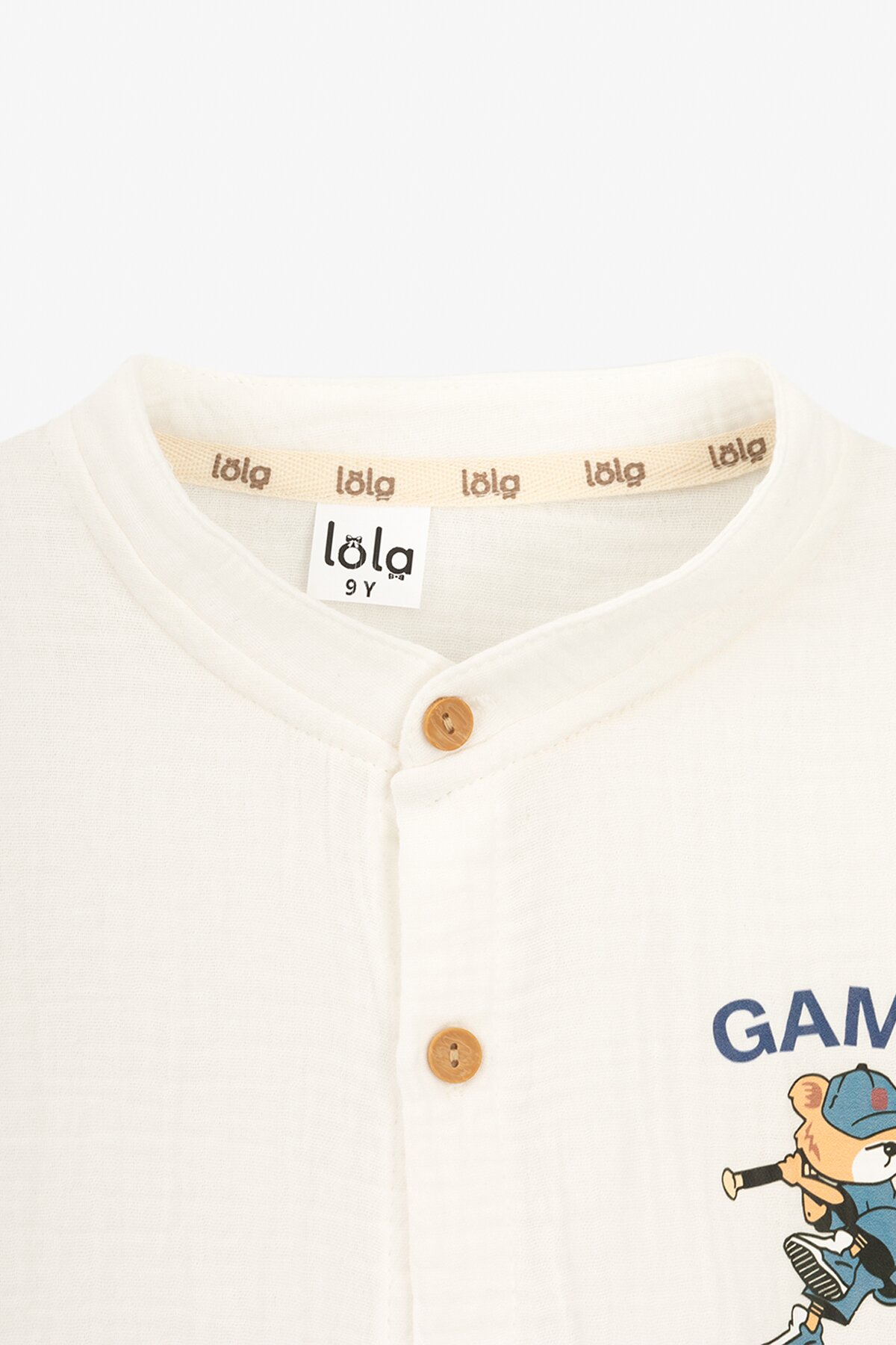 Костюм сорочка+шорти для хлопчика Lola 9100 116 см Біло-синій  Фото №10
