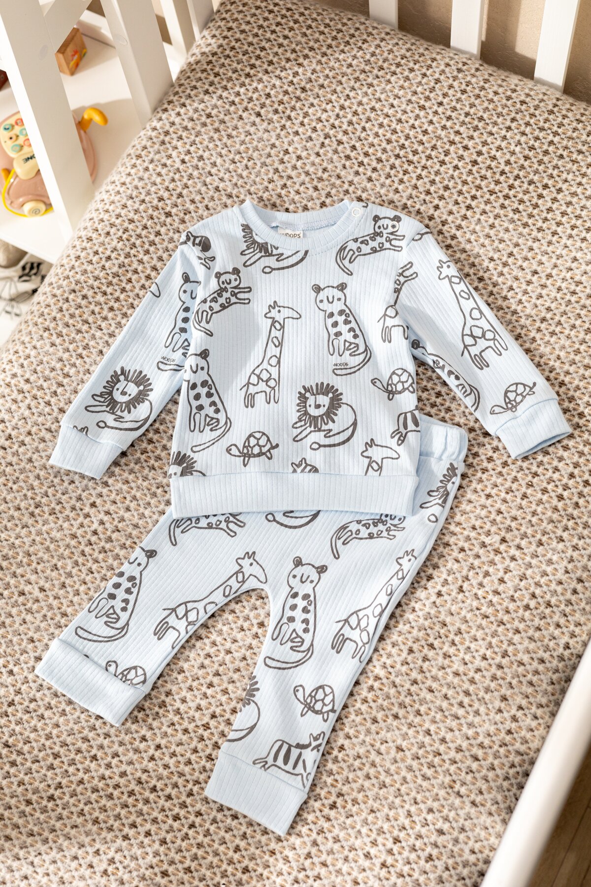 Костюм (свитшот+штаны) для мальчика Baby Show 0004 68 см Голубой (2000990338594D)  Фото №0