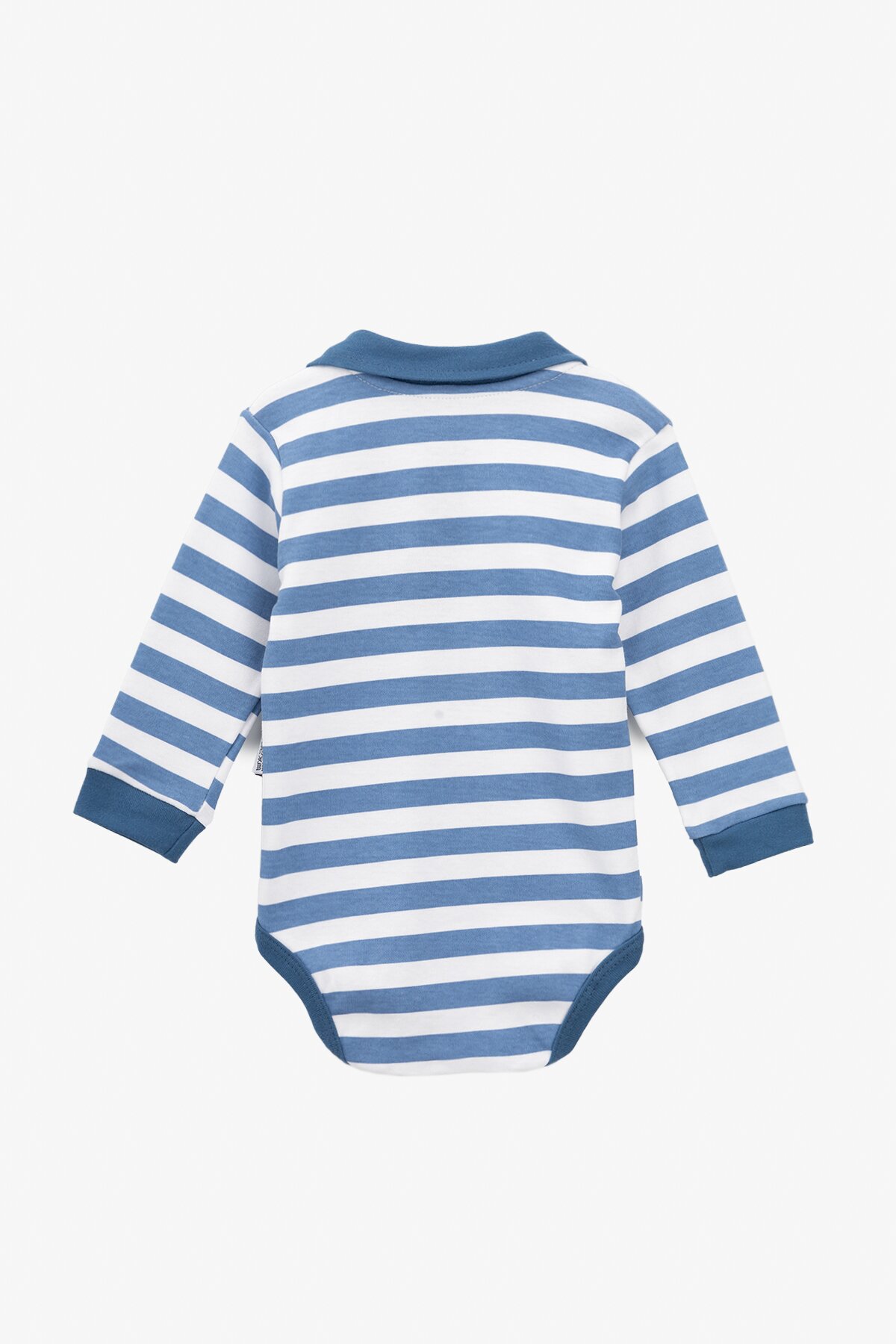 Костюм боди+штаны для мальчика Mini Papi 2977 68 см Голубой  Фото №6