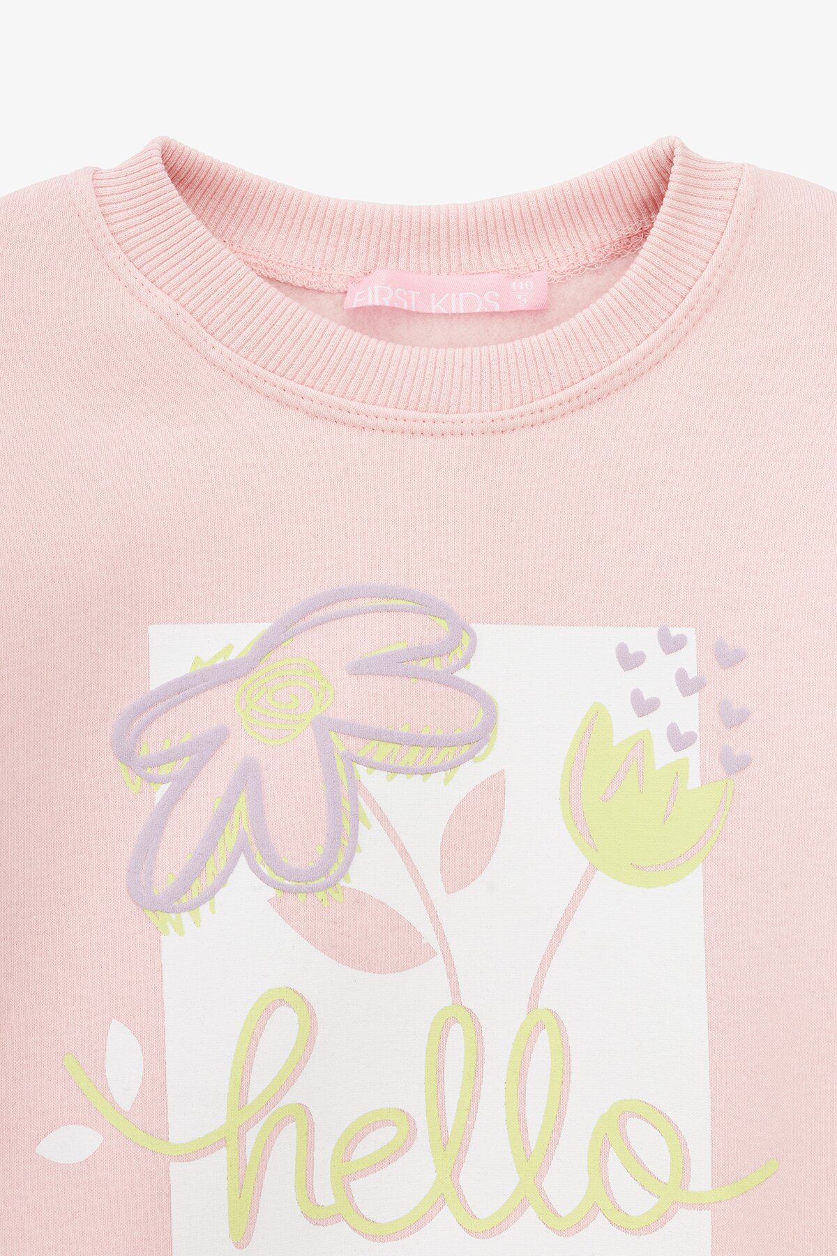 Костюм свитшот+штаны для девочки First Kids 50 92 см Розовый  Фото №8