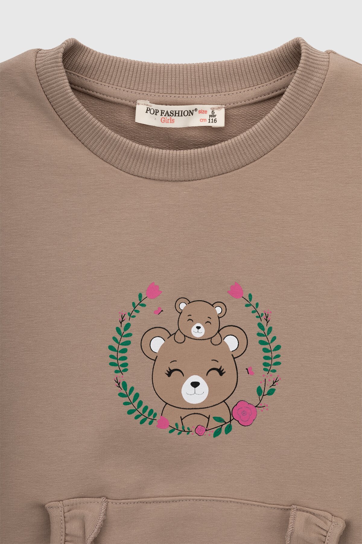 Костюмы для девочки (свитшот+штаны) Pop Fashion 7260 92 см Капучино (2000990158475D)(SC)  Фото №14