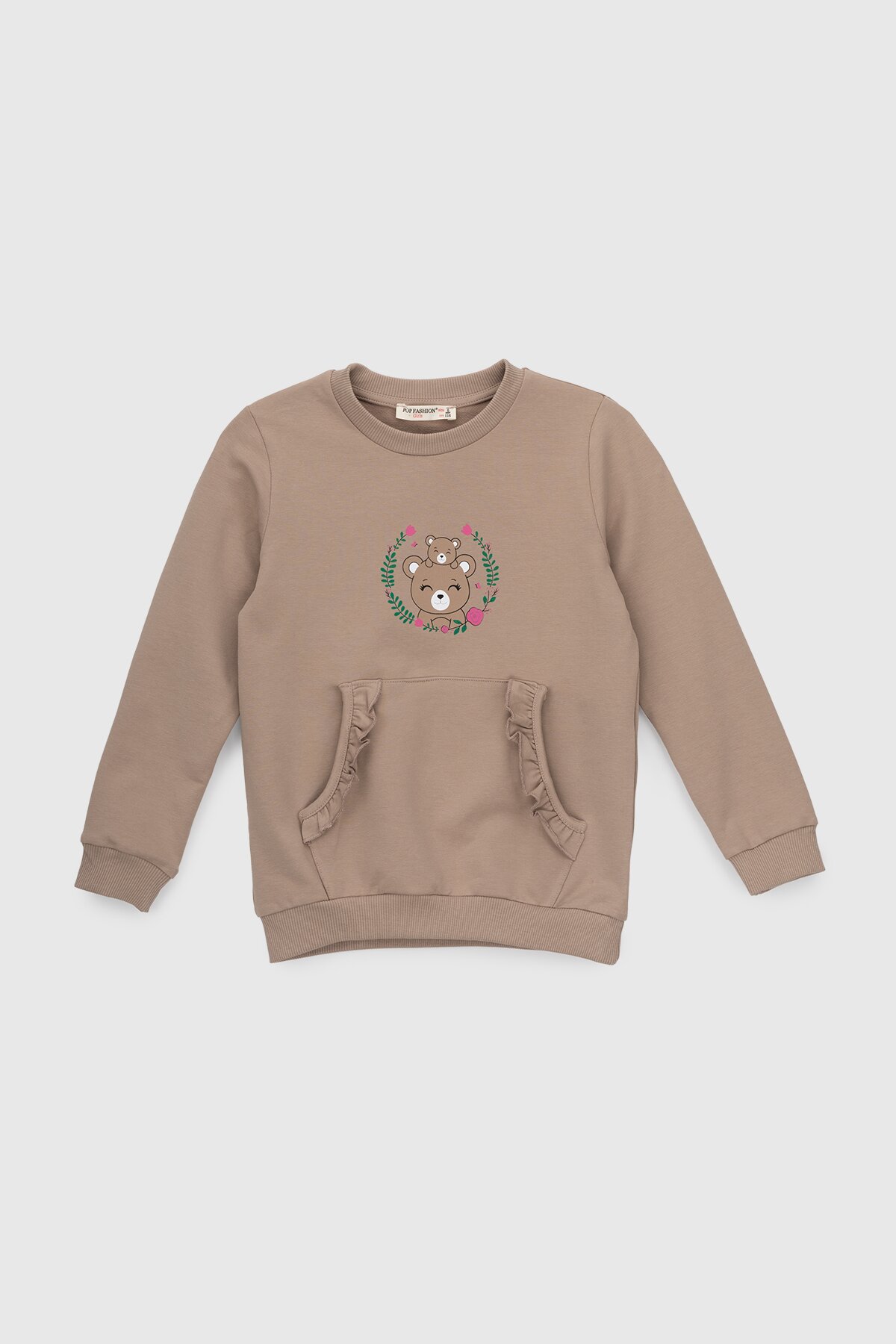 Костюмы для девочки (свитшот+штаны) Pop Fashion 7260 92 см Капучино (2000990158475D)(SC)  Фото №12