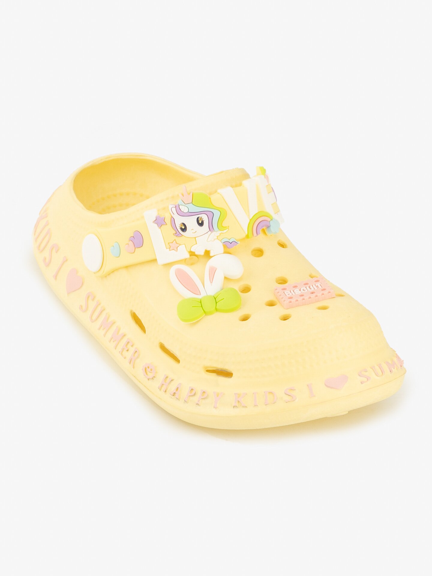 Купити Крокси для дівчинки Gipanis CC-005 29 Світло-жовтий Артикул: 2000999611957 Фото повноекранне №5