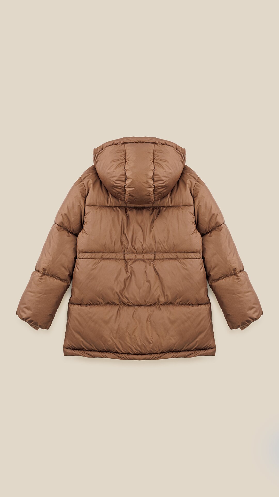 Купити Куртка для дівчинки LAWA GBC02354 134 см Коричневий Артикул: 2888000021748 Фото повноекранне №13