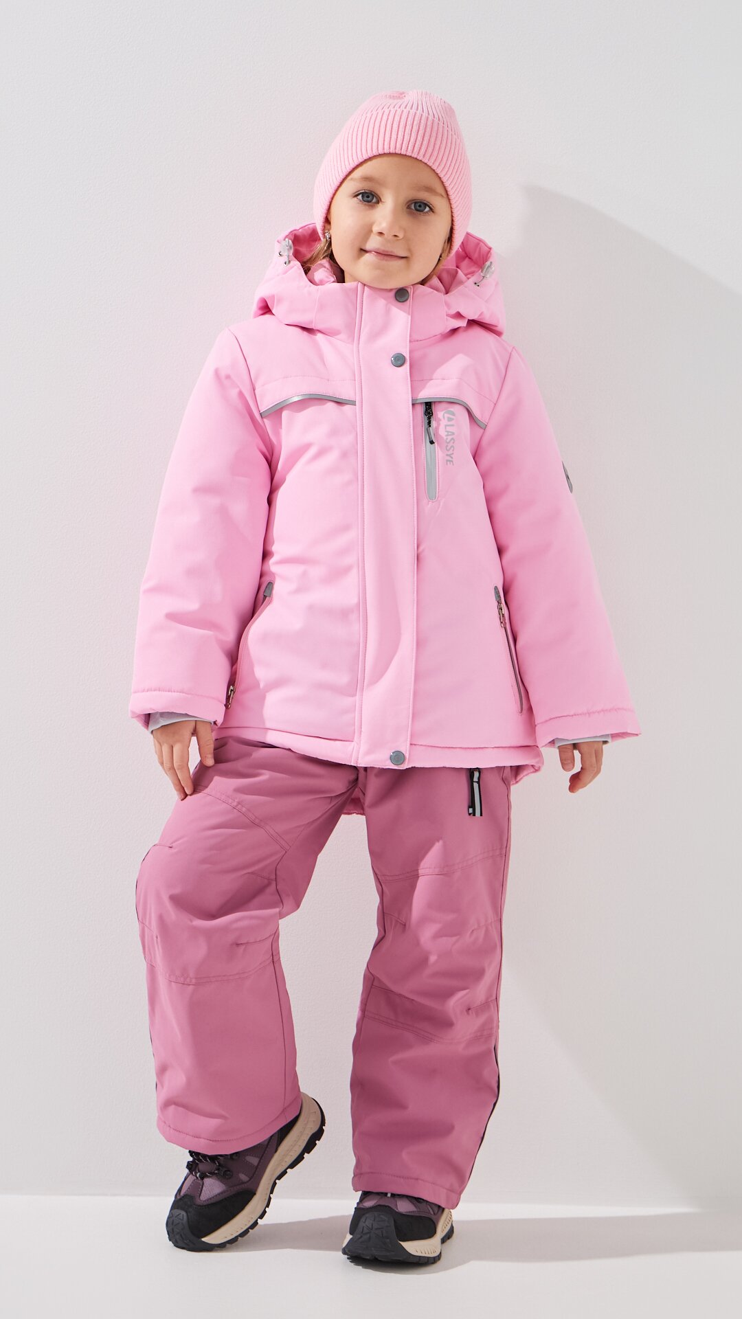 Купити Куртка для дівчинки Snowgenius D882-01 92 см Рожевий Артикул: 2000999146510 Фото повноекранне №2