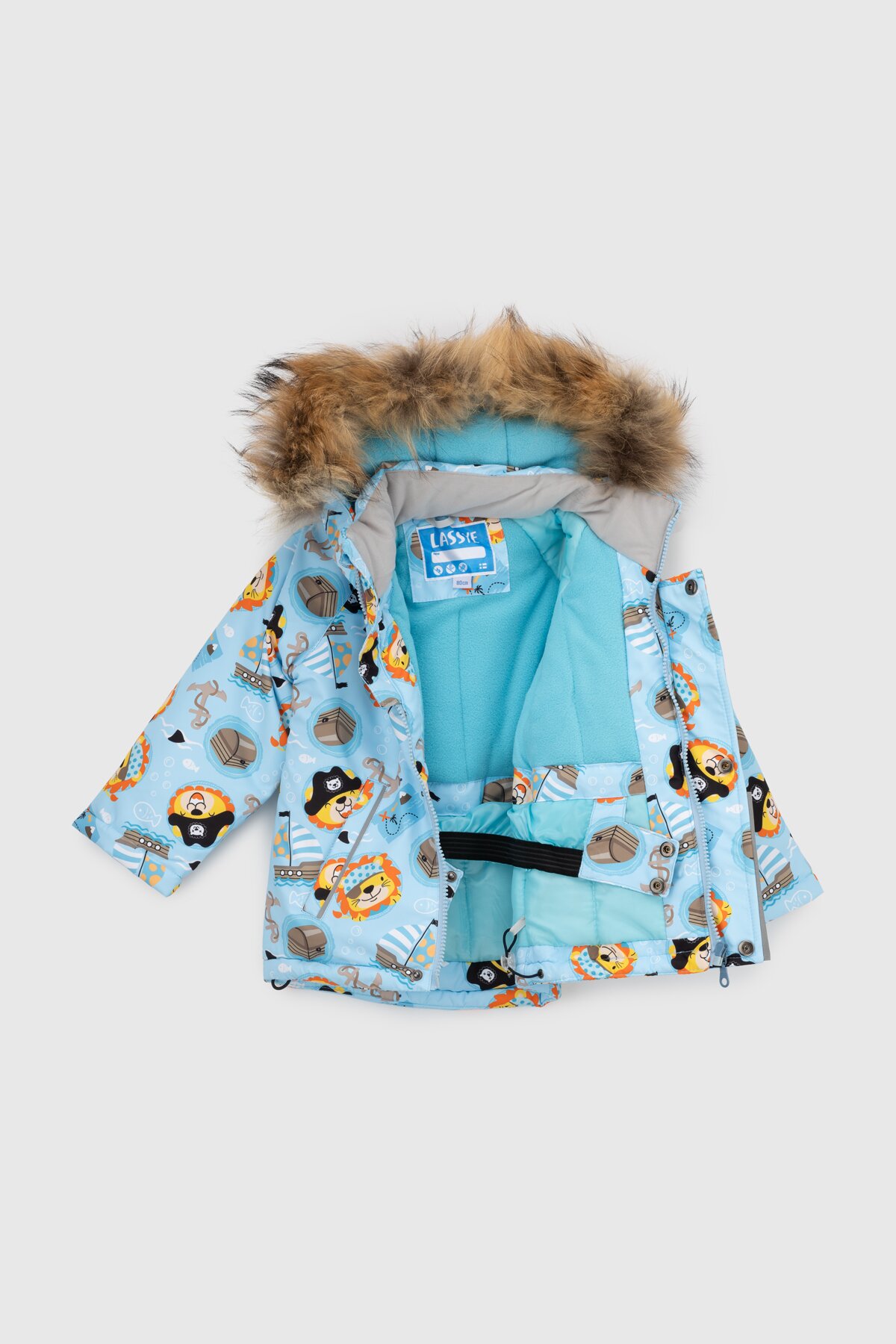 Куртка для хлопчика Snowgenius H32-026 80 см Блакитний (2000989628248W)  Фото №1