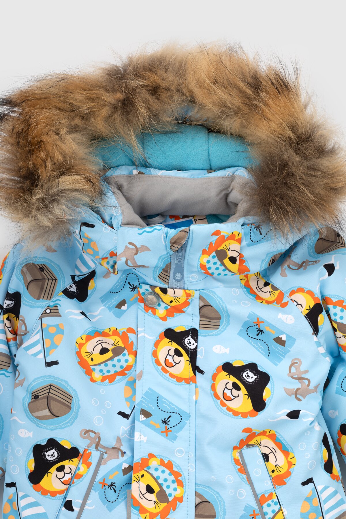 Куртка для хлопчика Snowgenius H32-026 80 см Блакитний (2000989628248W)  Фото №2