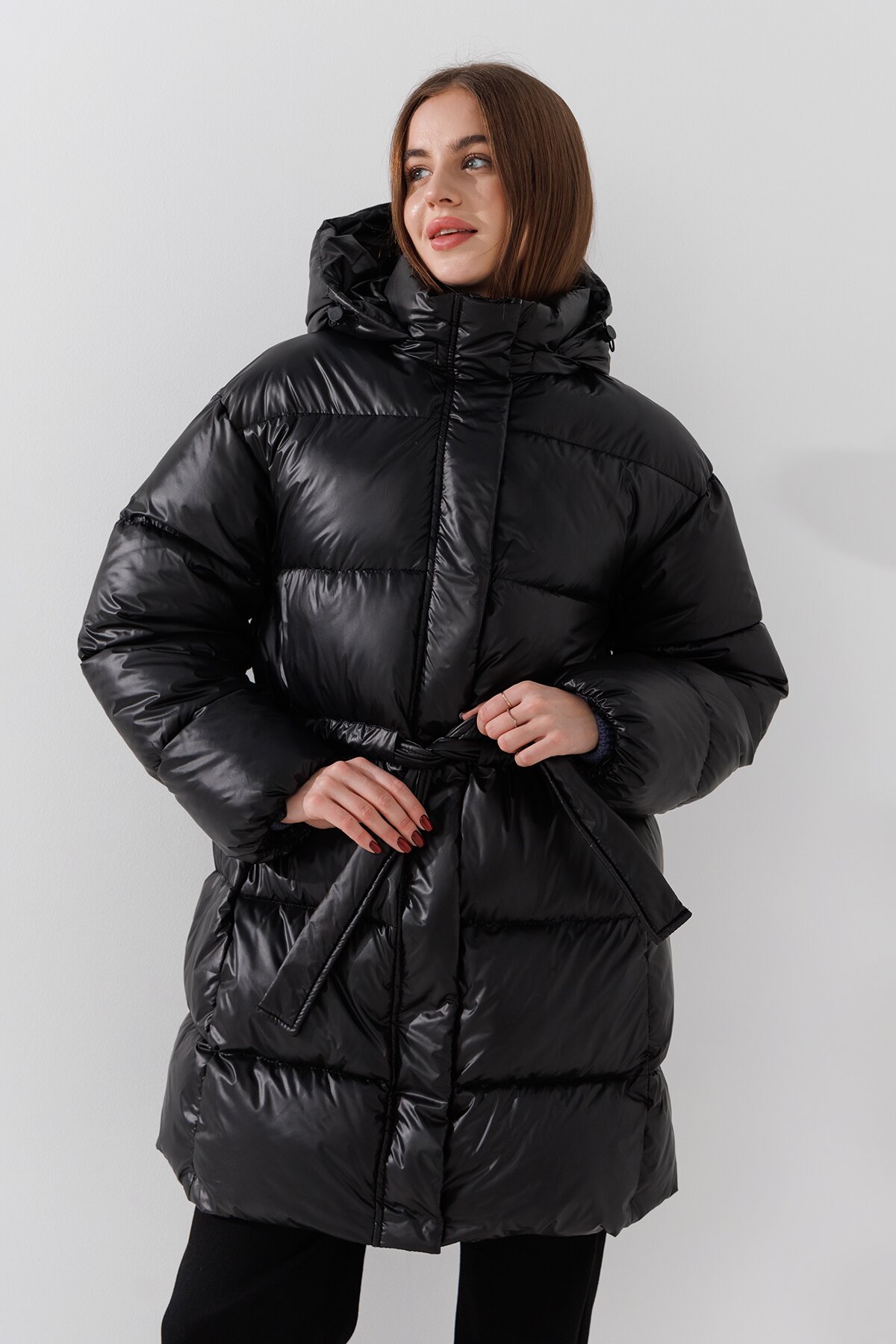 Куртка однотонная женская LAWA WBC02421 XS Черный  Фото №0