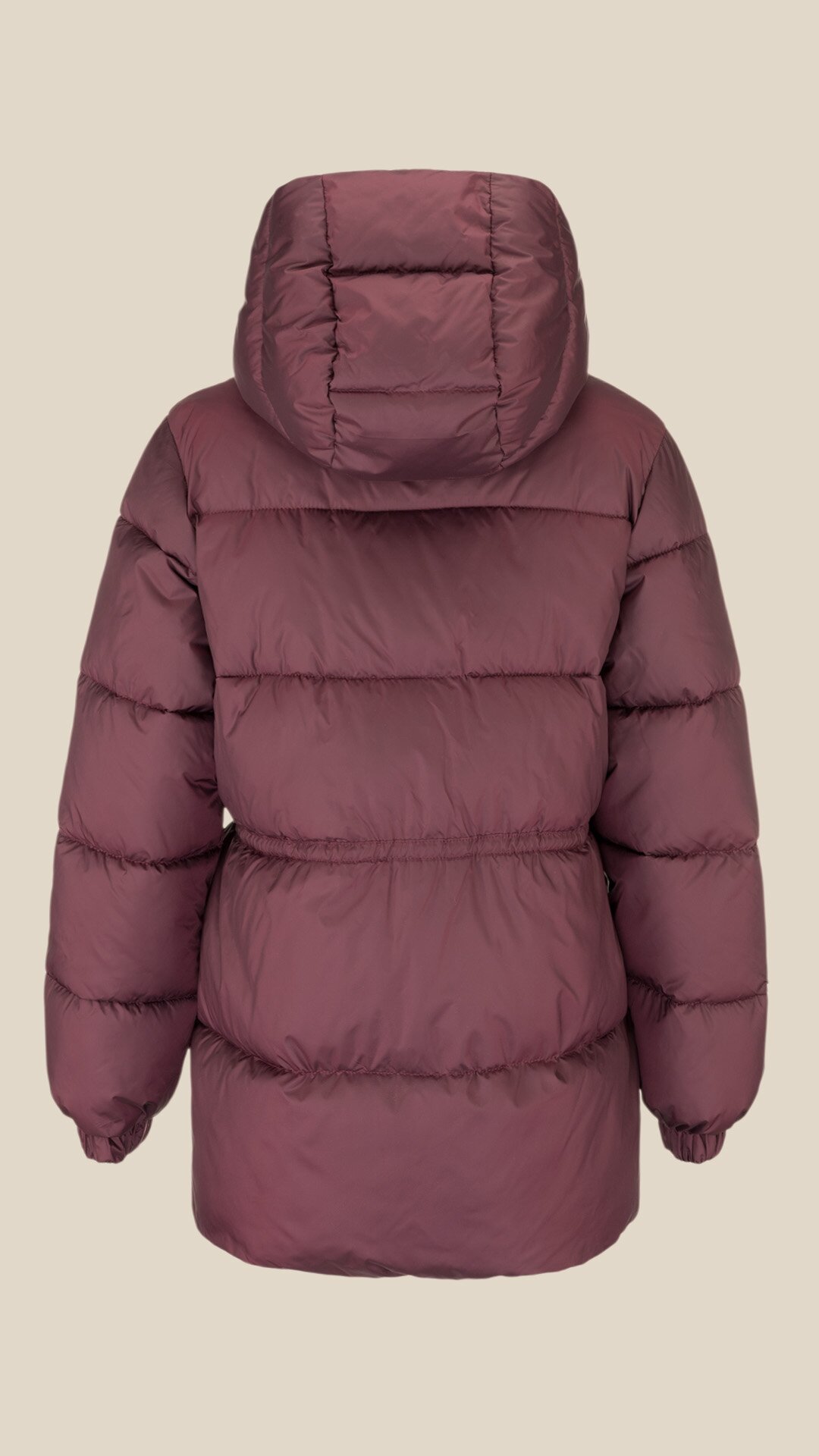 Купити Куртка однотонна жіноча LAWA WBC02480 L Бордовий Артикул: 2888000015976 Фото повноекранне №12
