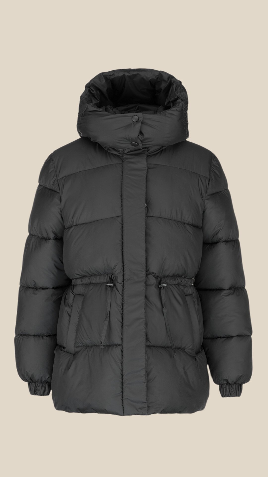 Купити Куртка однотонна жіноча LAWA WBC02480 L Чорний Артикул: 2888000016034 Фото повноекранне №9