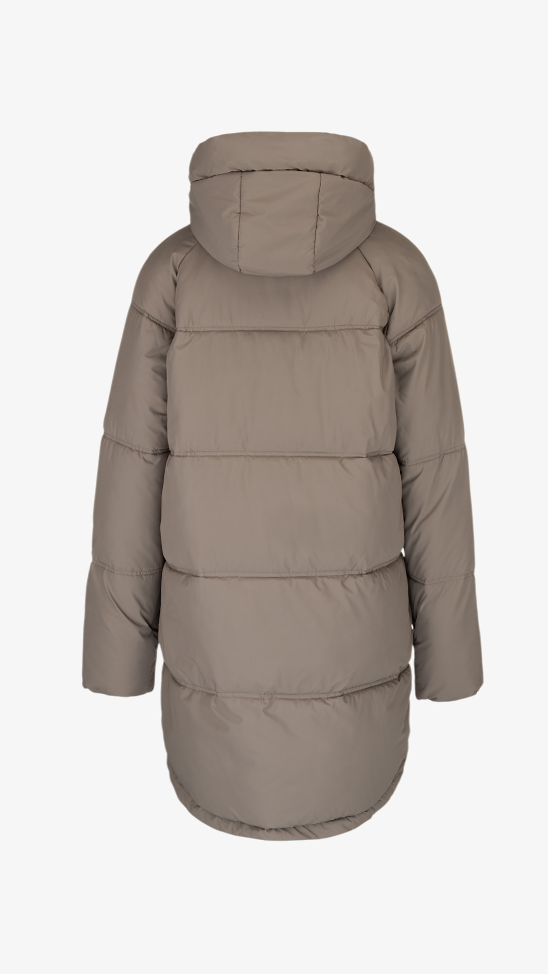 Купити Куртка однотонна жіноча On me 2431-F341 2XL Кавовий Артикул: 2000999164200 Фото повноекранне №11