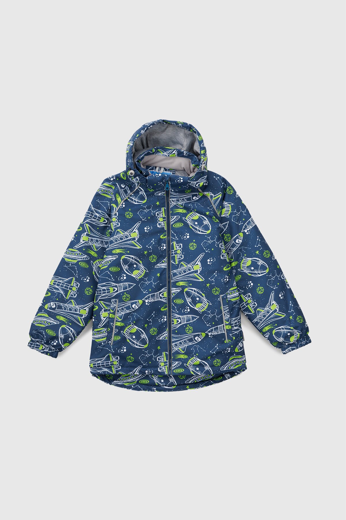 Куртка однотонная для мальчика Snowgenius B35-020 104 см Джинсовый (2000990228383D)  Фото №6