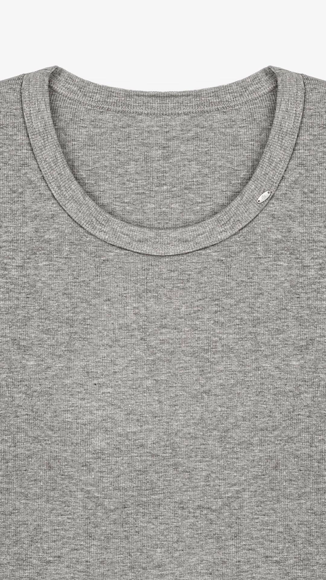 Лонгслив однотонный женский Bclothing 2211 XL Темно-серый  Фото №1