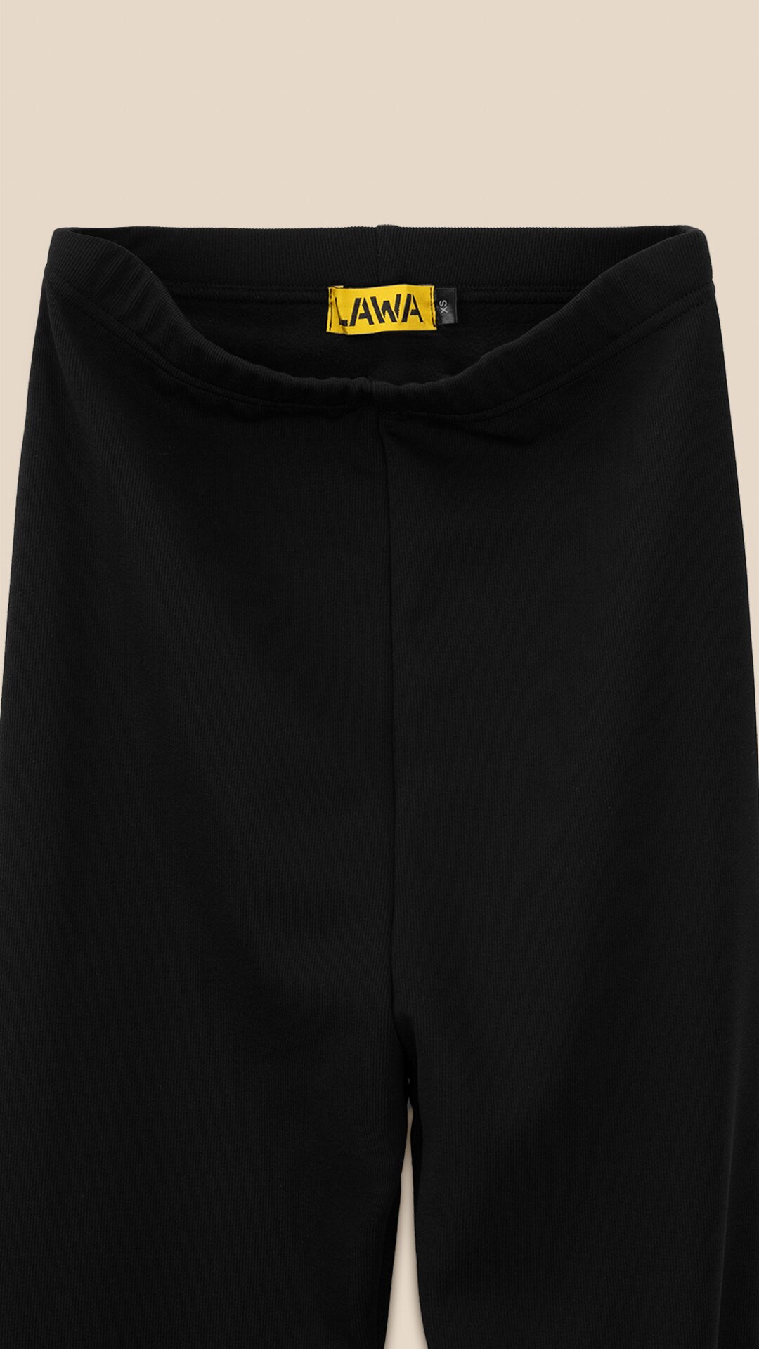 Купити Лосини трикотажні однотонні жіночі LAWA WBC02476 M Чорний Артикул: 2000999379604 Фото повноекранне №11