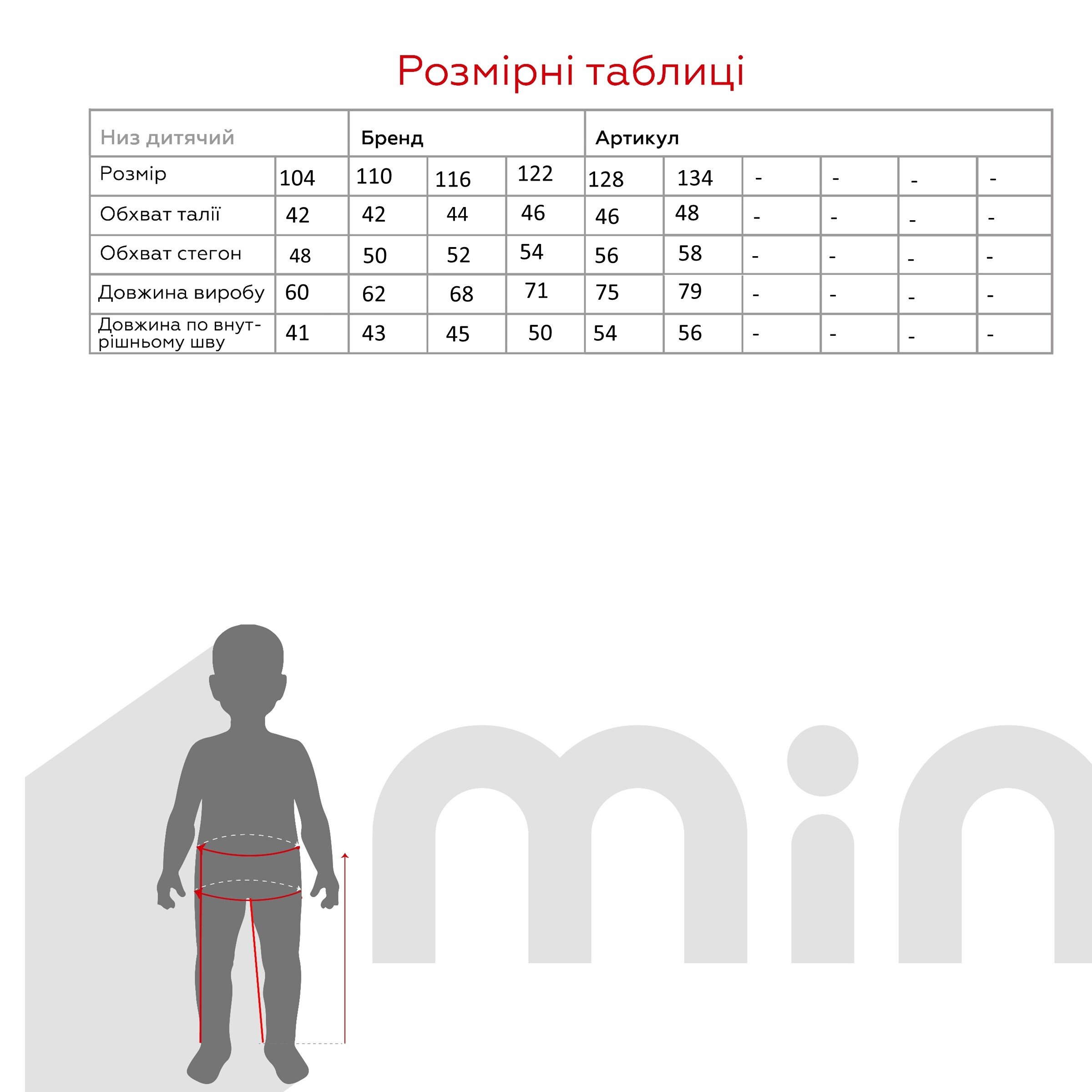 Лосини однотонні для дівчинки Lizi 3205 110 см М&#039;ятний (2000989780052D)  Фото №9