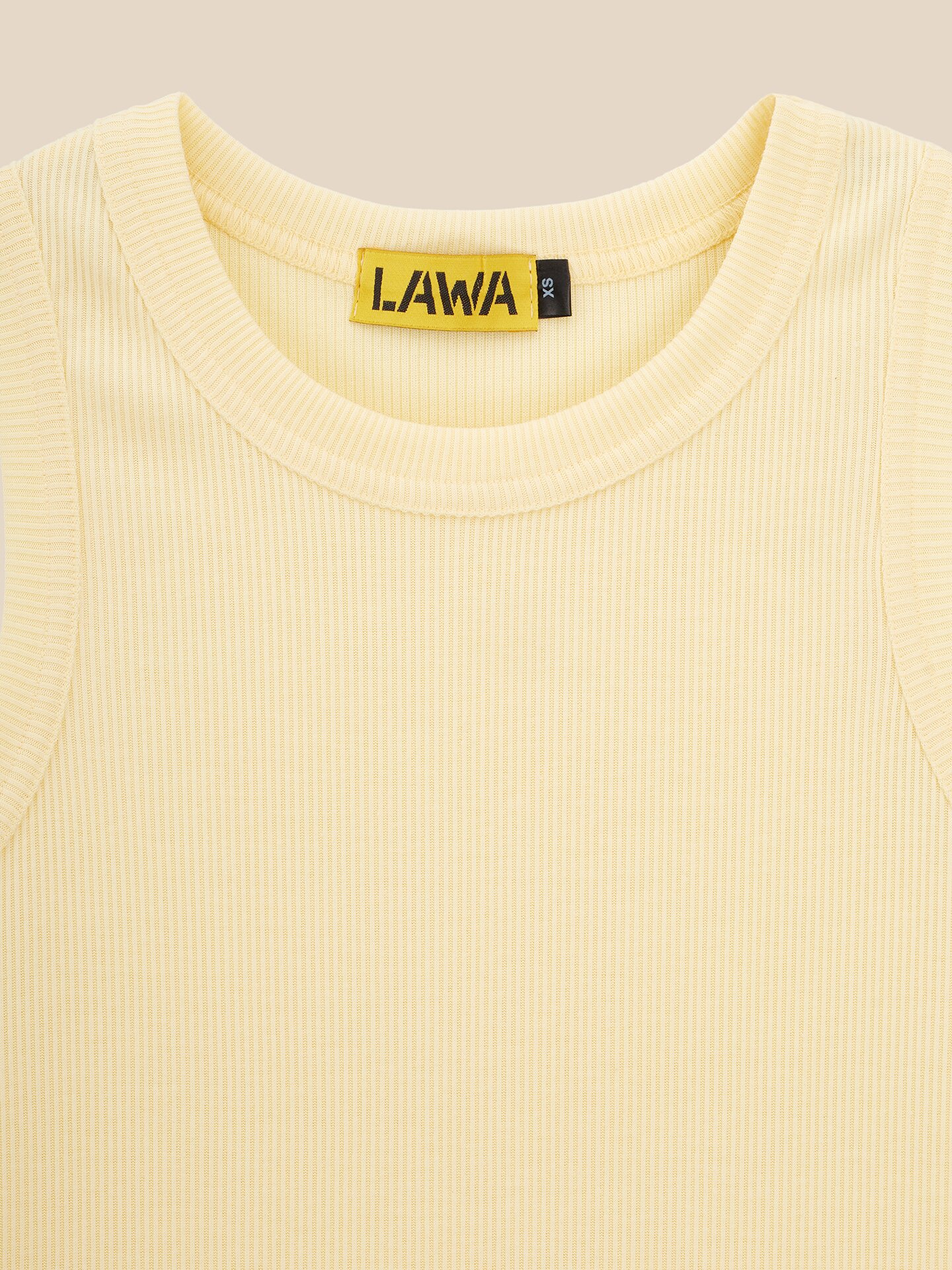 Купити Майка однотонна жіноча LAWA WBC02305 XS Масляний Артикул: 2000999610141 Фото повноекранне №7