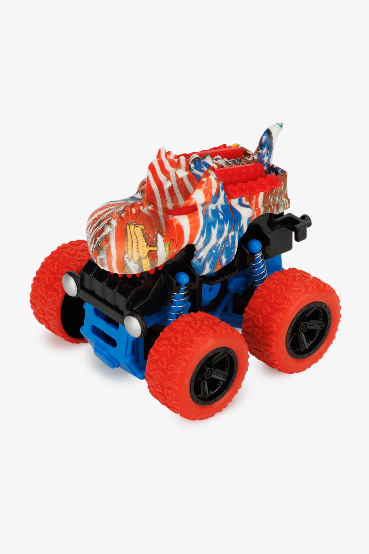 Машина-перевертач інерційний MCGODIA TOYS D400-30-TY Червоний  Фото №0