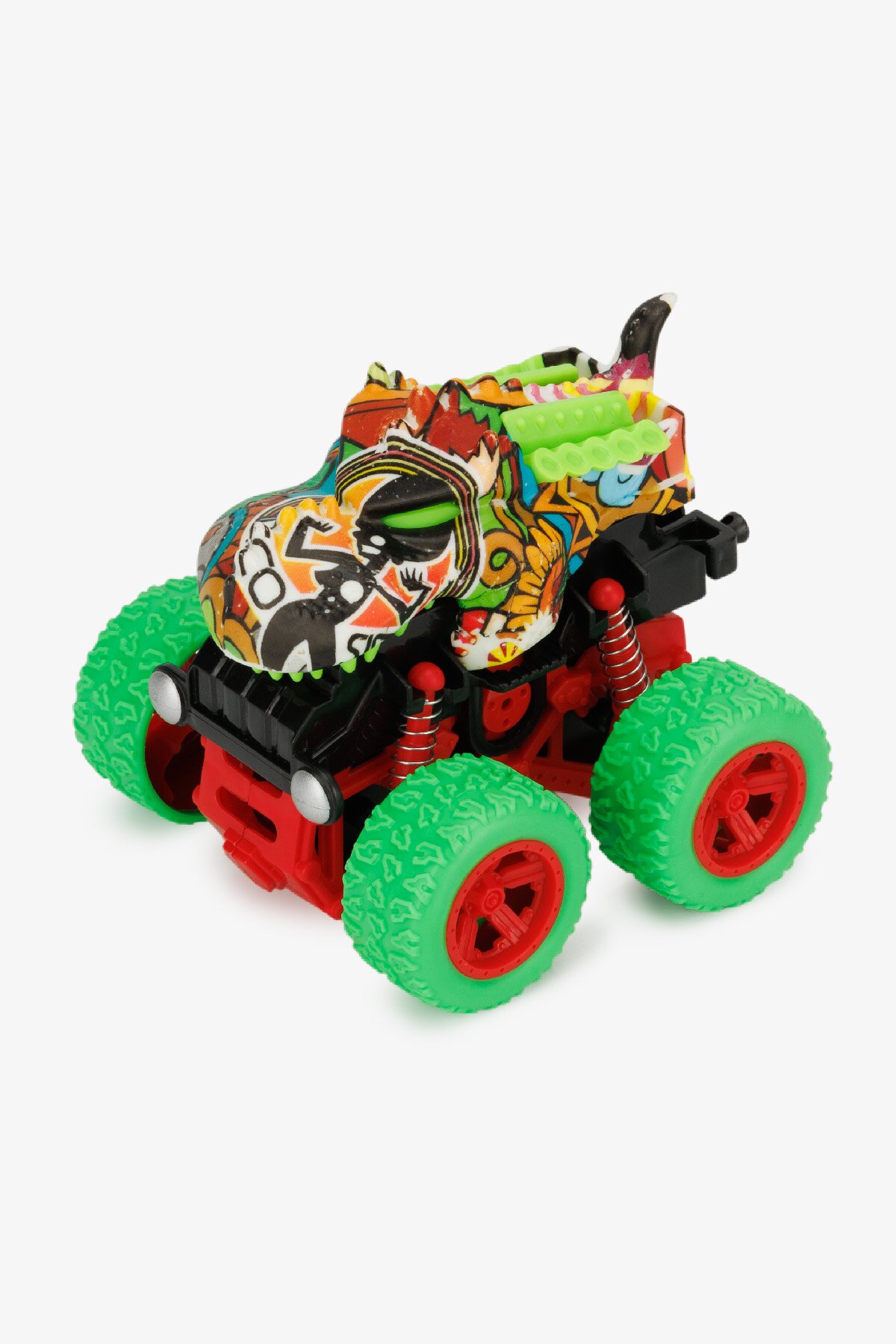 Машина-перевертыш инерционный MCGODIA TOYS D400-30-TY Салатовый  Фото №0