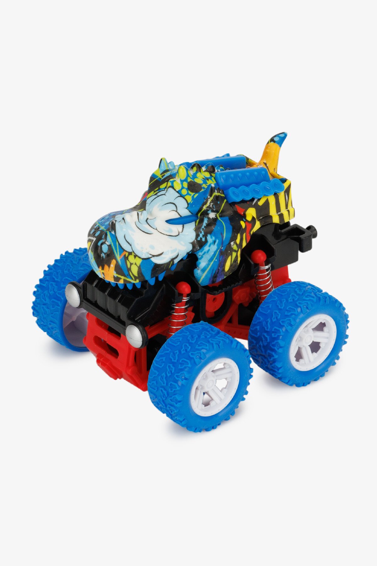 Машина-перевертыш инерционный MCGODIA TOYS D400-30-TY Синий  Фото №0