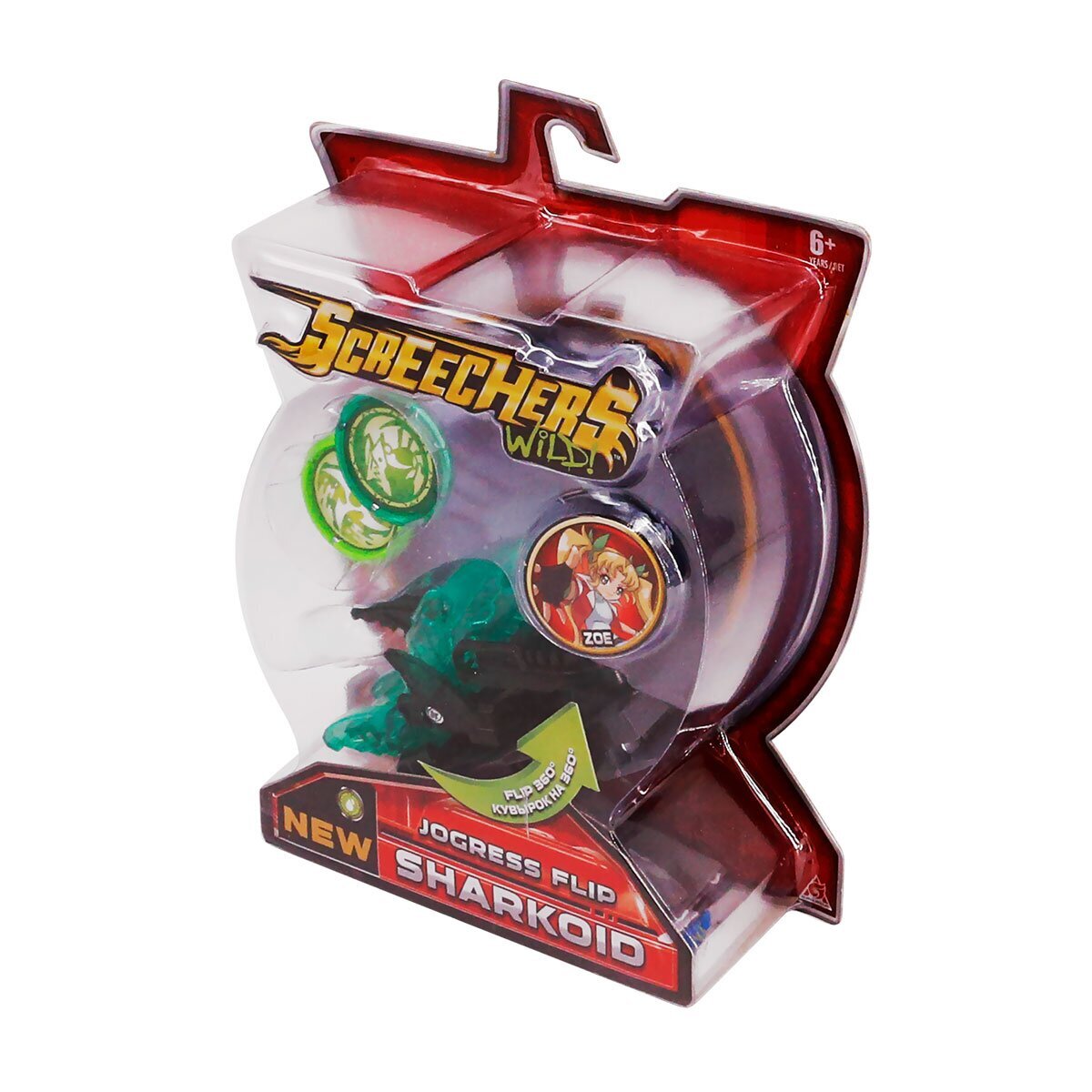 Машинка-трансформер Screechers Wild! Дикие Скричеры S2 L1 Шаркоид (EU684204)  Фото №6
