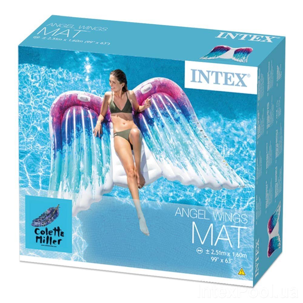 Матрас надувной Крылья Ангела Intex (58786) (2000904183005)  Фото №4