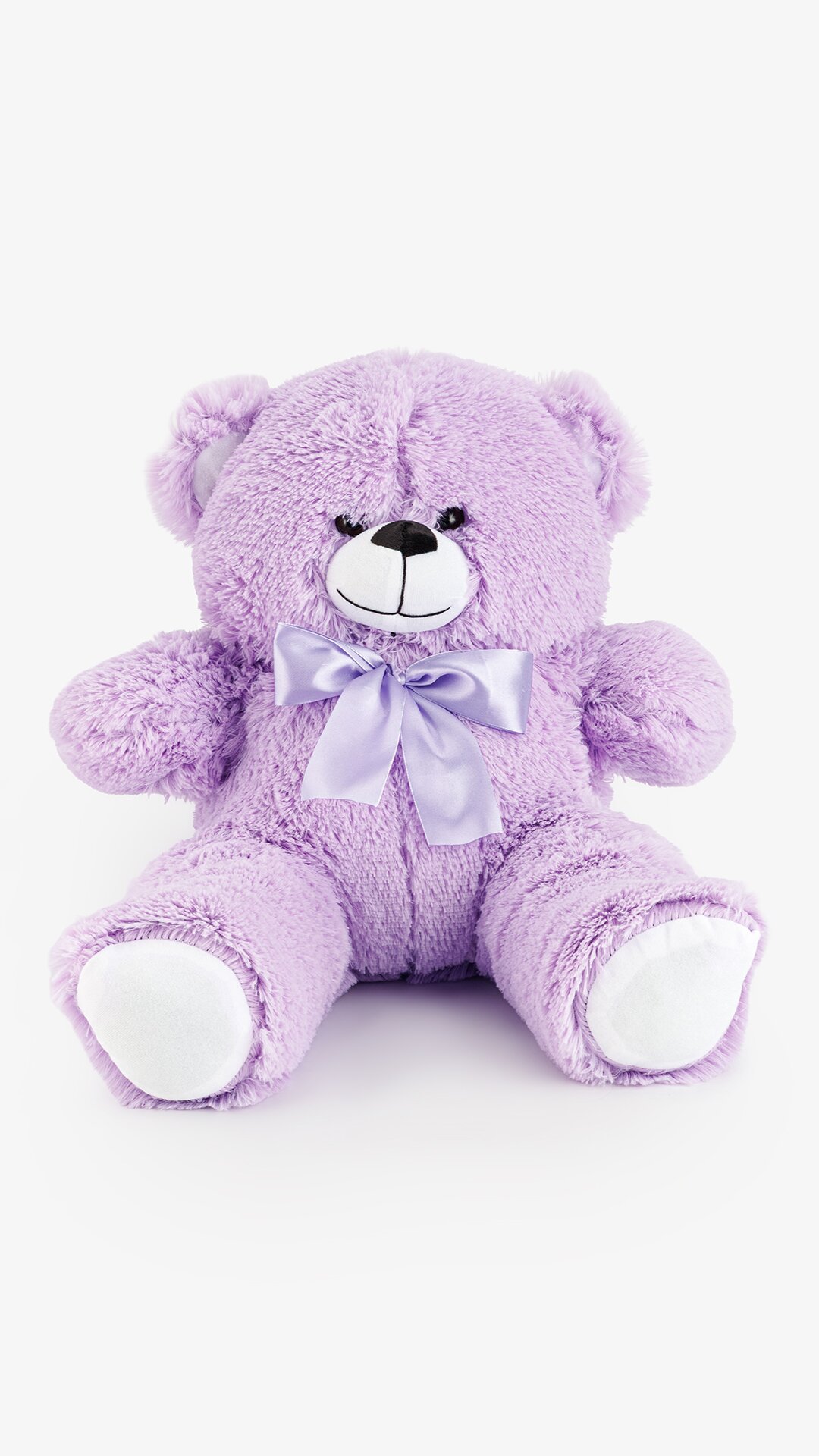 Купити М'яка іграшка Ведмедик Томік T-80-FL-1 80 см Фіолетовий Артикул: 2000999321955 Фото повноекранне №1