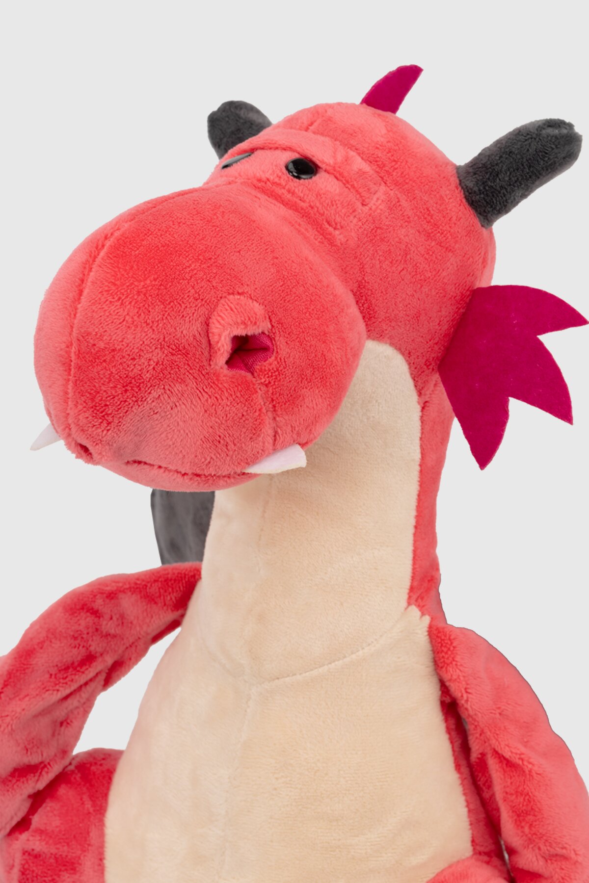 Мягкая игрушка Дракон JINGRONGWANJU JR52624 Розовый (2000990384300)  Фото №1