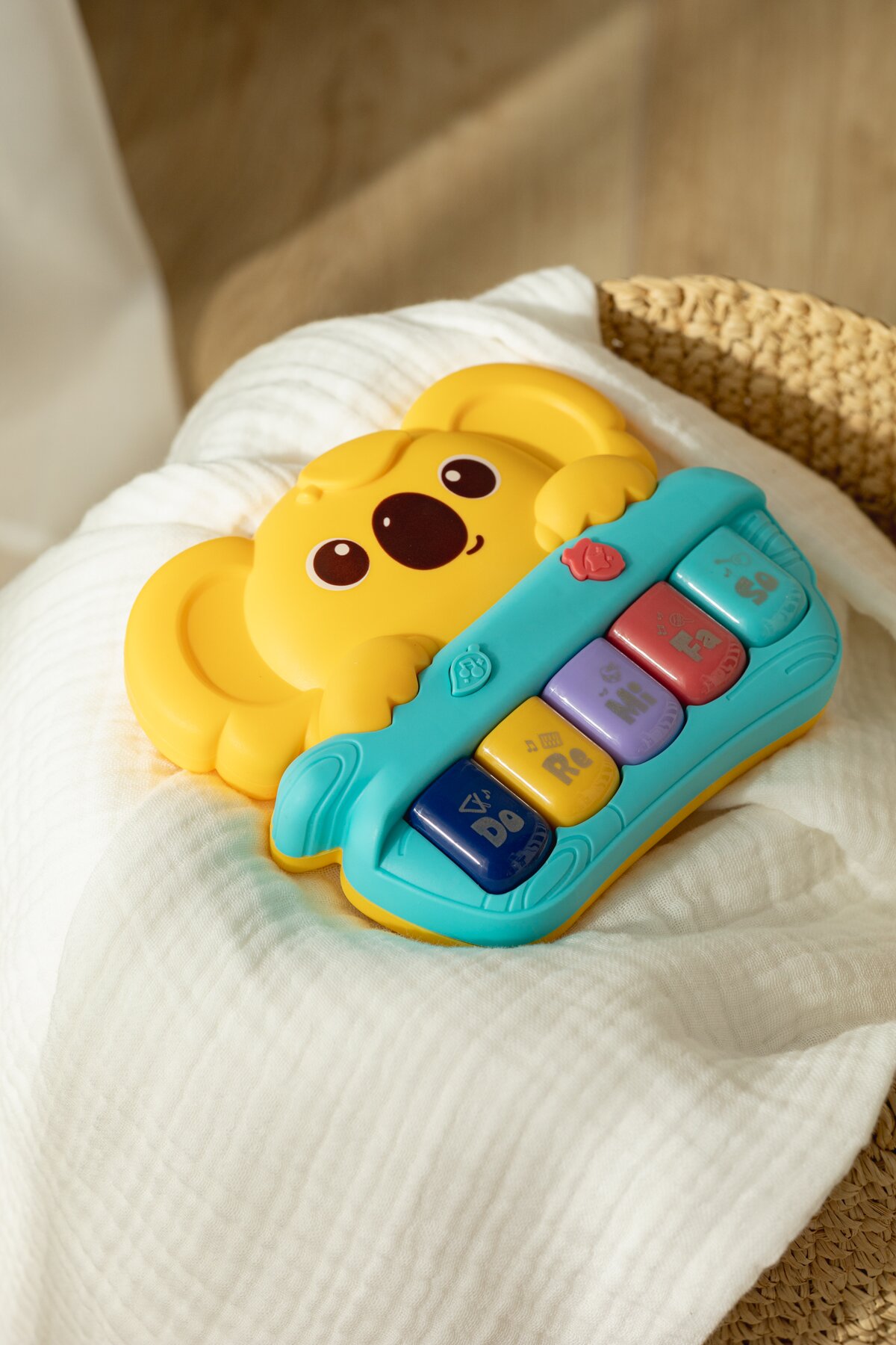 Музыкальная игрушка орган коала 668-207 Желтый (2000989951360)  Фото №0