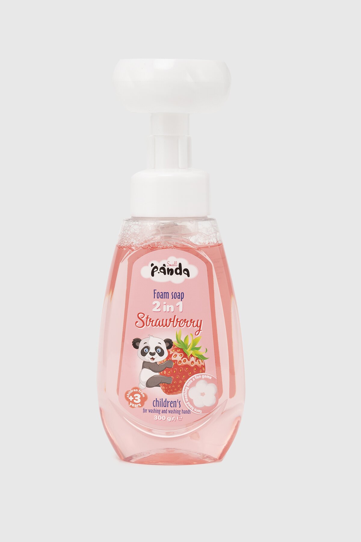 Мыло-пенка детская 2 в1 &quot;Strawberry&quot; ТМ &quot;Small Panda&quot; (4820217132877)