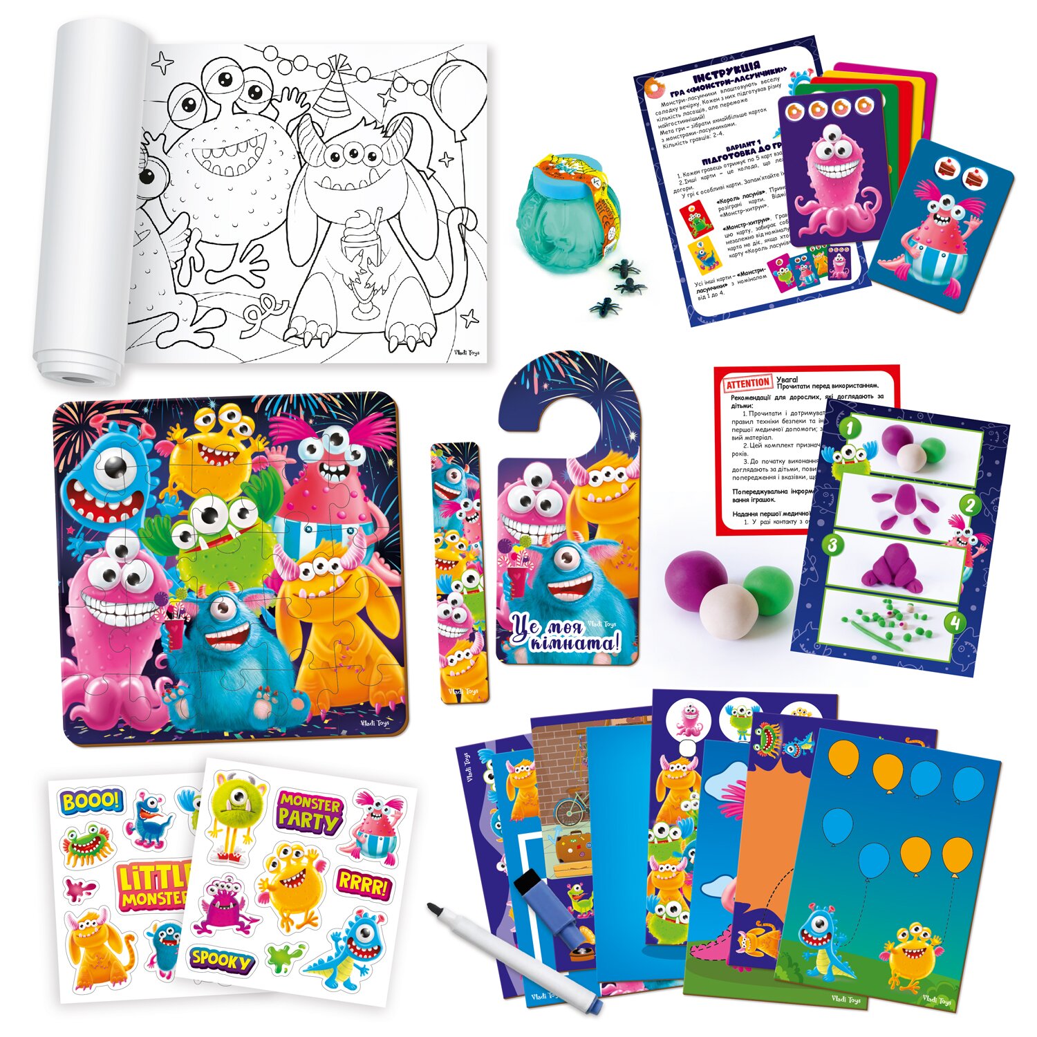 Набір сюрпризів &quot;Surprise pack. Monster party&quot; VT8080-03 (4820234762996)  Фото №1
