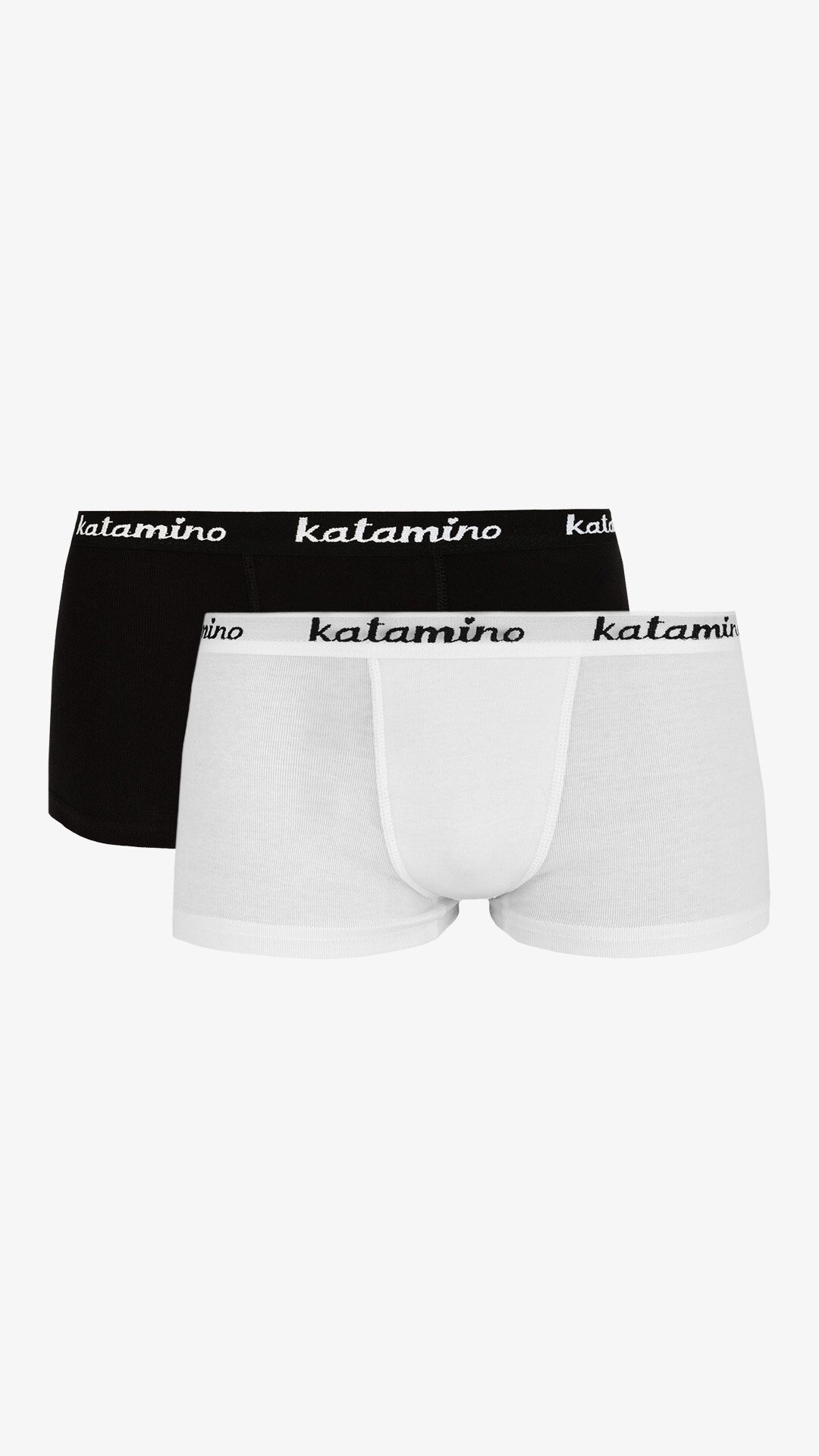 Набір трусів 2 шт для хлопчика Katomino К128010 134-140 см Біло-чорний  Фото №0