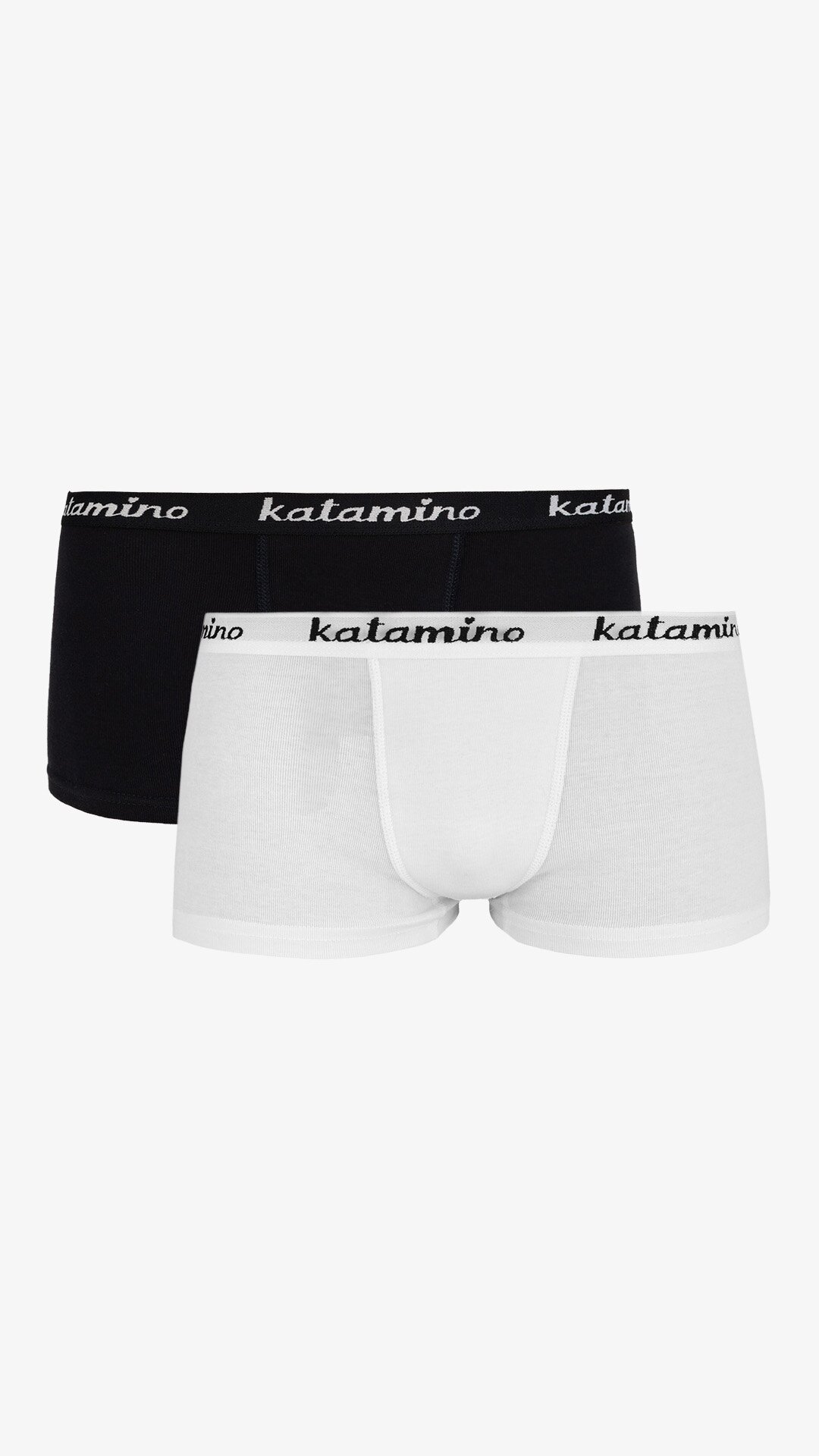 Набор трусов 2 шт для мальчика Katomino К128010 134-140 см Бело-т.синий  Фото №0