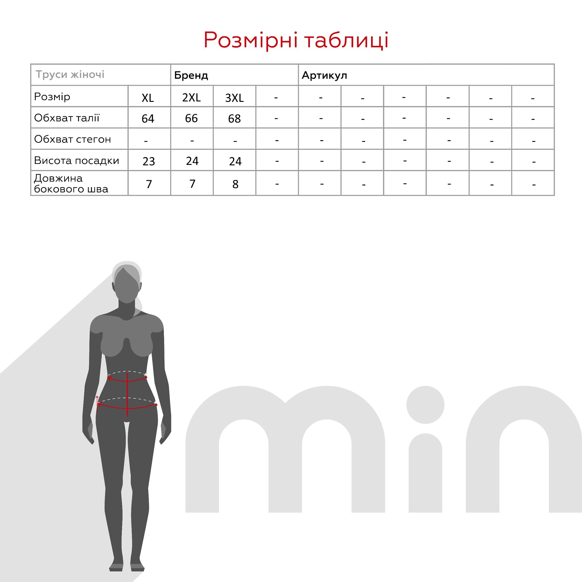 Набор трусов женских 7 шт. Kozabiat 57000-579 XL Разноцветный  Фото №23