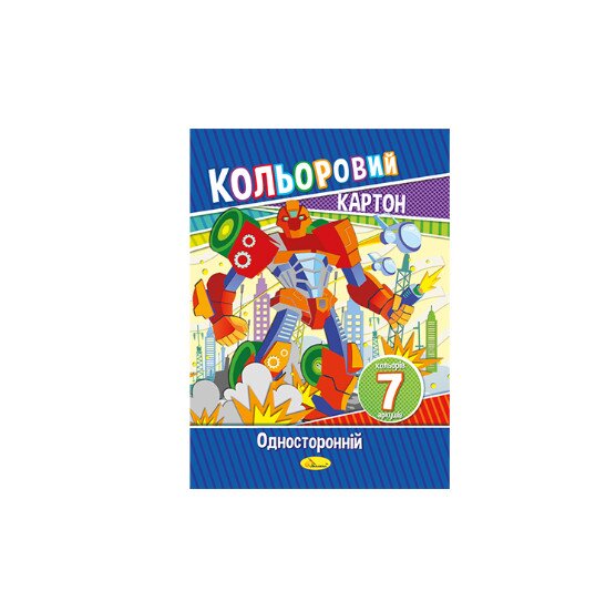 Набір кольорового картону АП-1101 Різнокольоровий (2000990683625)(SC)  Фото №0