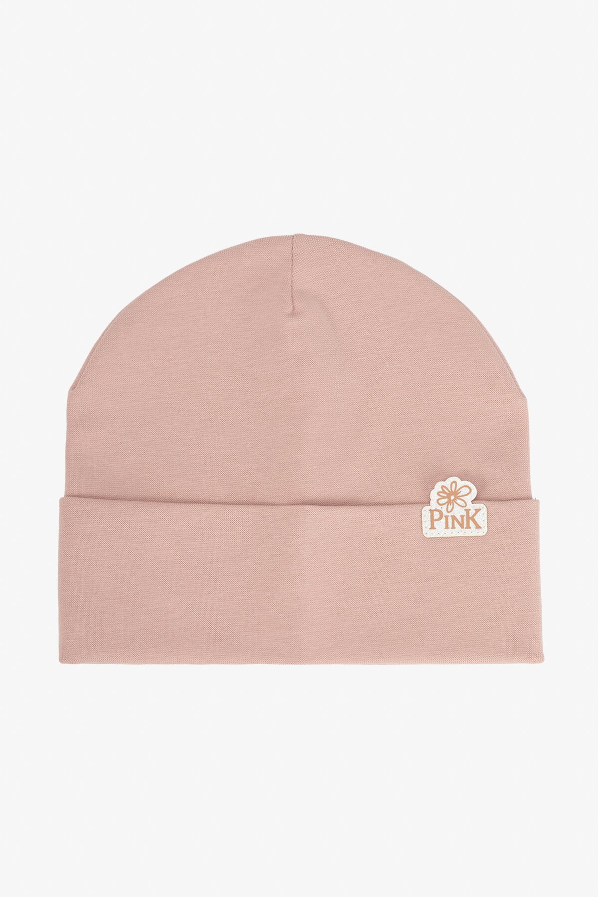 Набір шапка+снуд для дівчинки Pink 50-52 Пудровий  Фото №1