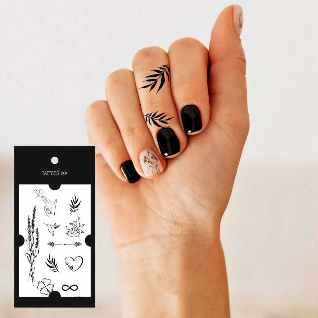 Набор тату &quot;Нежные мини-тату&quot; Tattooshka L-28 (5805800012919)  Фото №3
