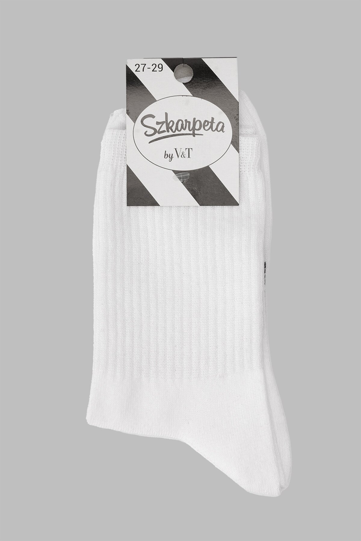 Шкарпетки чоловічі VT Socks ШЧК56-012-1352 27-29 Білий (4823103432525A)  Фото №6