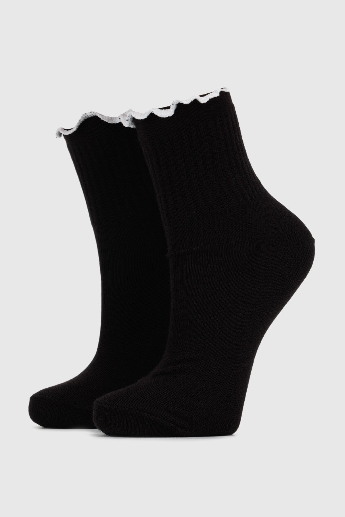 Купити Шкарпетки для дівчинки Premier Socks Рюші 16-18 Чорний (4820203339778A) Артикул: 4820203339778 Фото повноекранне №1