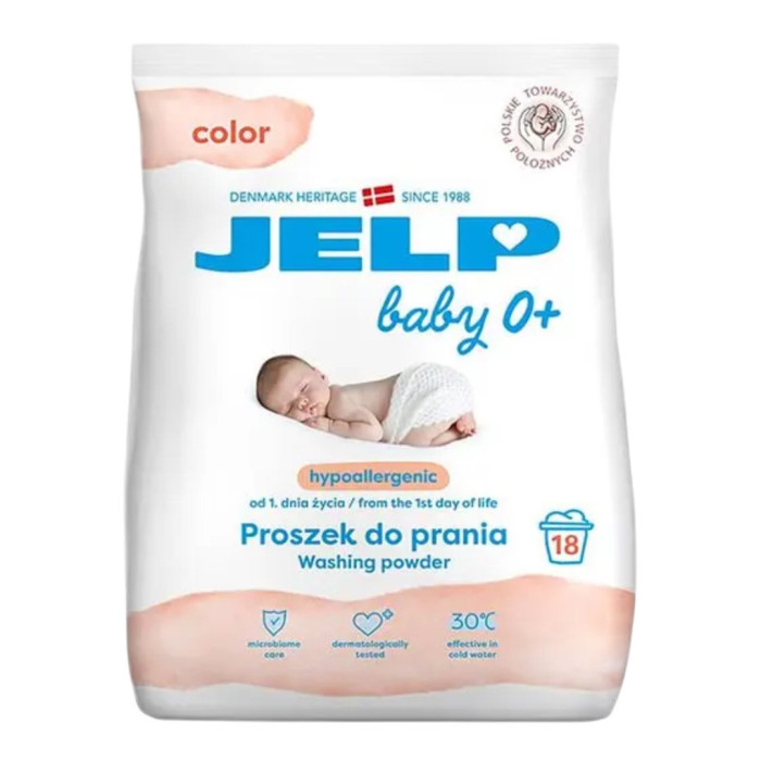Ополаскиватель для смягчения цветных тканей JELP Baby 0+ 98009 1.35 кг