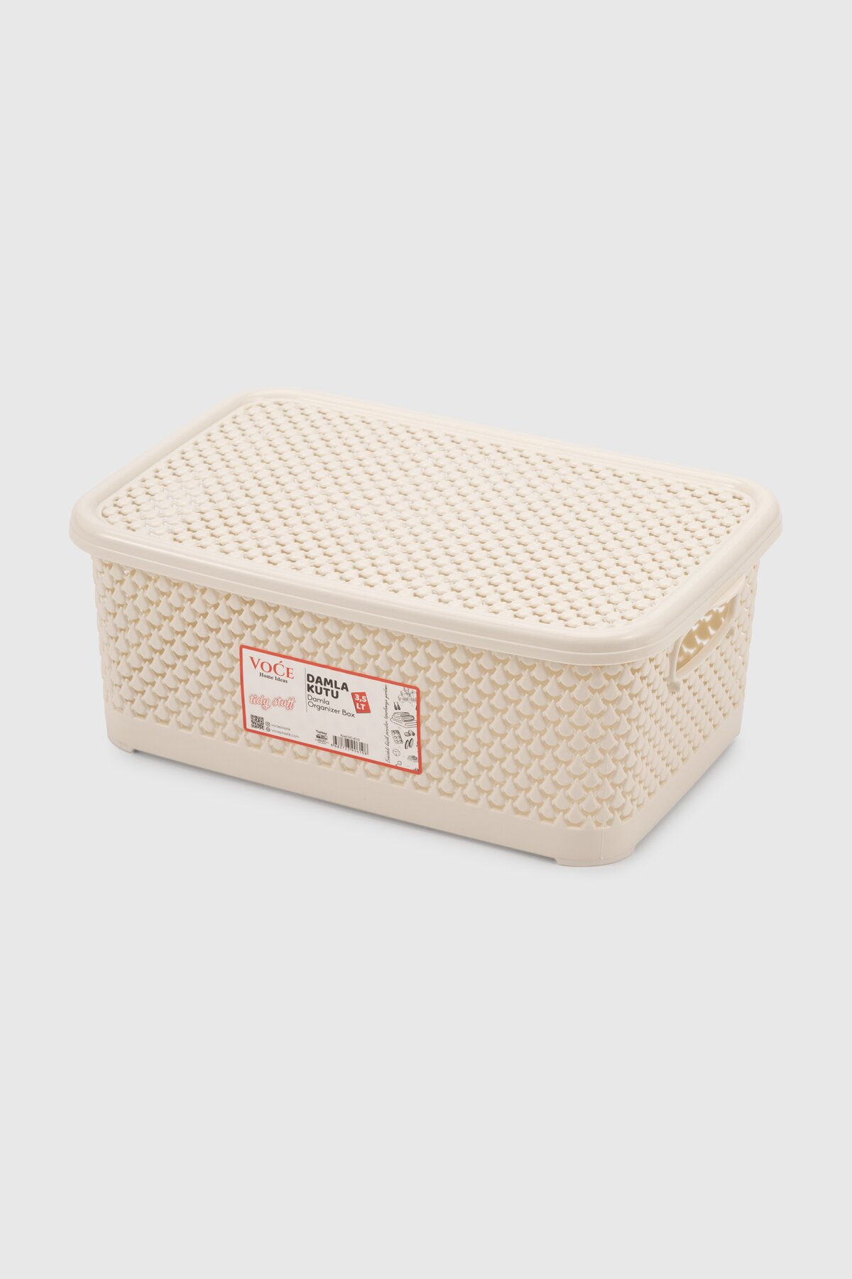 Органайзер с крышкой Bee Home VC-610 Молочный (2000990531391A)  Фото №0