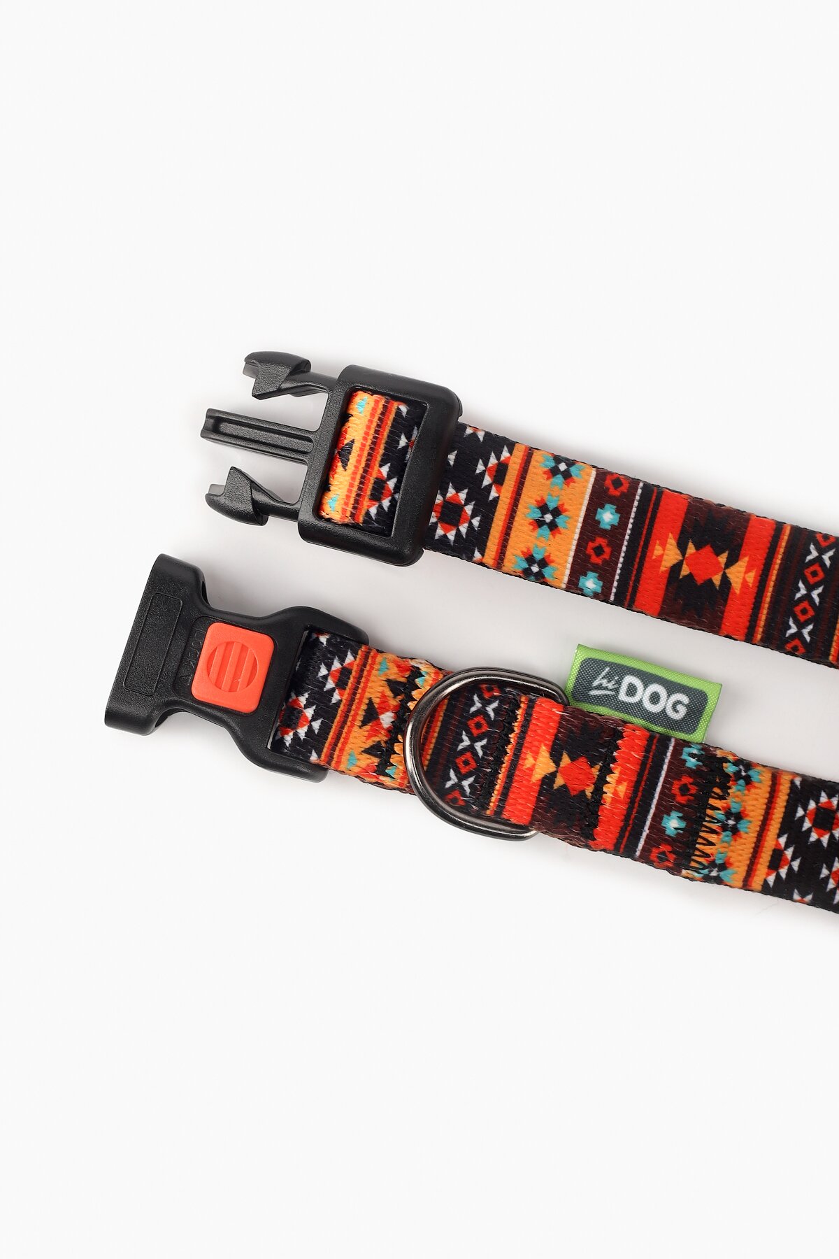 Нашийник ТМ HIDOG &quot;Boha orange&quot;, розмір XL (ширина 25мм (43-66см)) (2100102229014A)(SN)  Фото №2