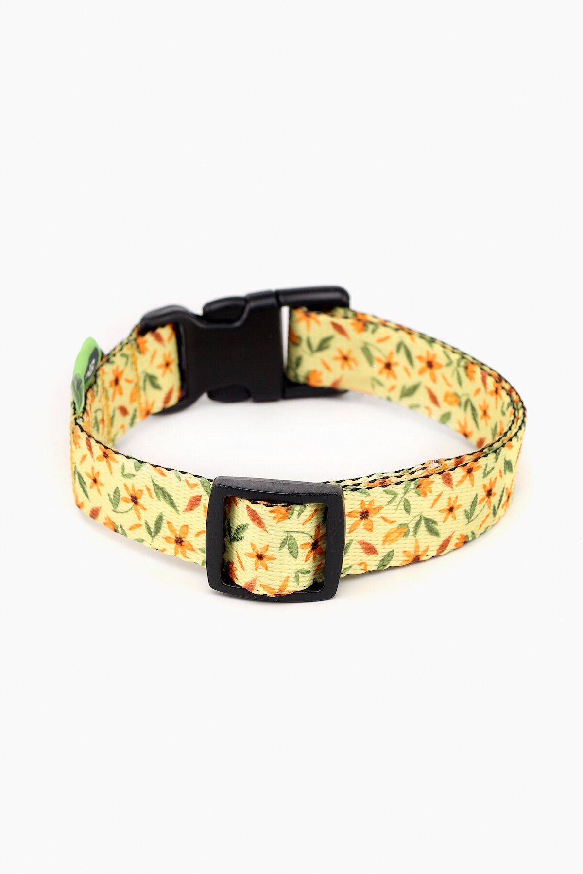 Нашийник ТМ HIDOG &quot;Flowers yellow&quot;, розмір M (ширина 20мм (30-40 cм)) (2100102287014A)(SN)  Фото №1