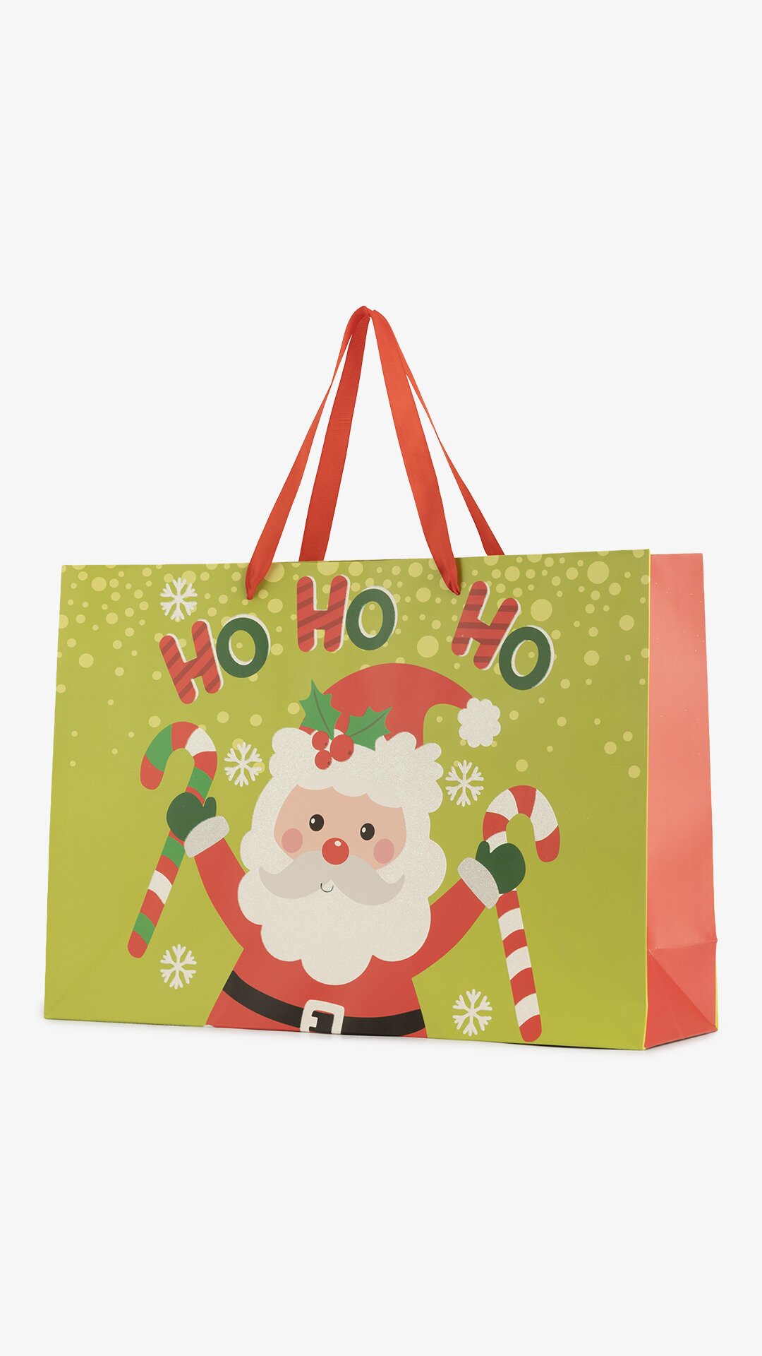 Купити Пакет паперовий новорічний JUMBO XMAS 760295ЬД Салатовий Артикул: 2000999372094 Фото повноекранне №1