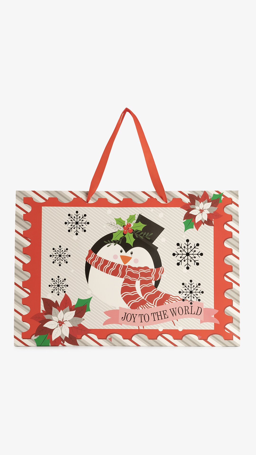 Купити Пакет паперовий новорічний JUMBO XMAS 760295ЬД Сірий Артикул: 2000999372100 Фото повноекранне №2