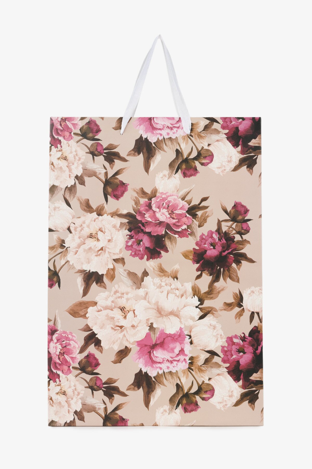 Купити Пакет подарунковий JUMBO Flores 760240ML Бежевий Артикул: 2000991026933 Фото повноекранне №3