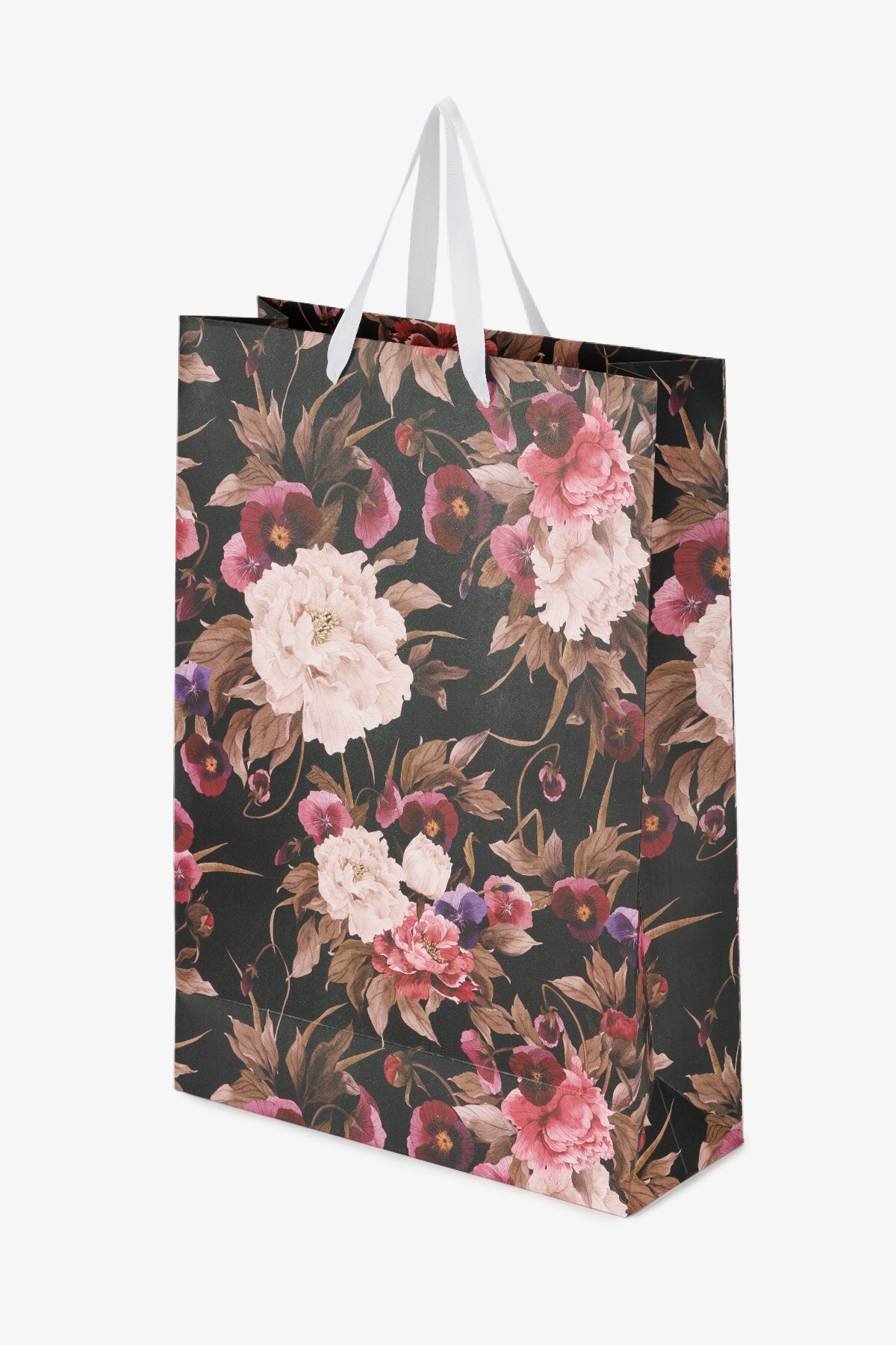 Купити Пакет подарунковий JUMBO Flores 760240ML Чорно-коричневий Артикул: 2000991026957 Фото повноекранне №1