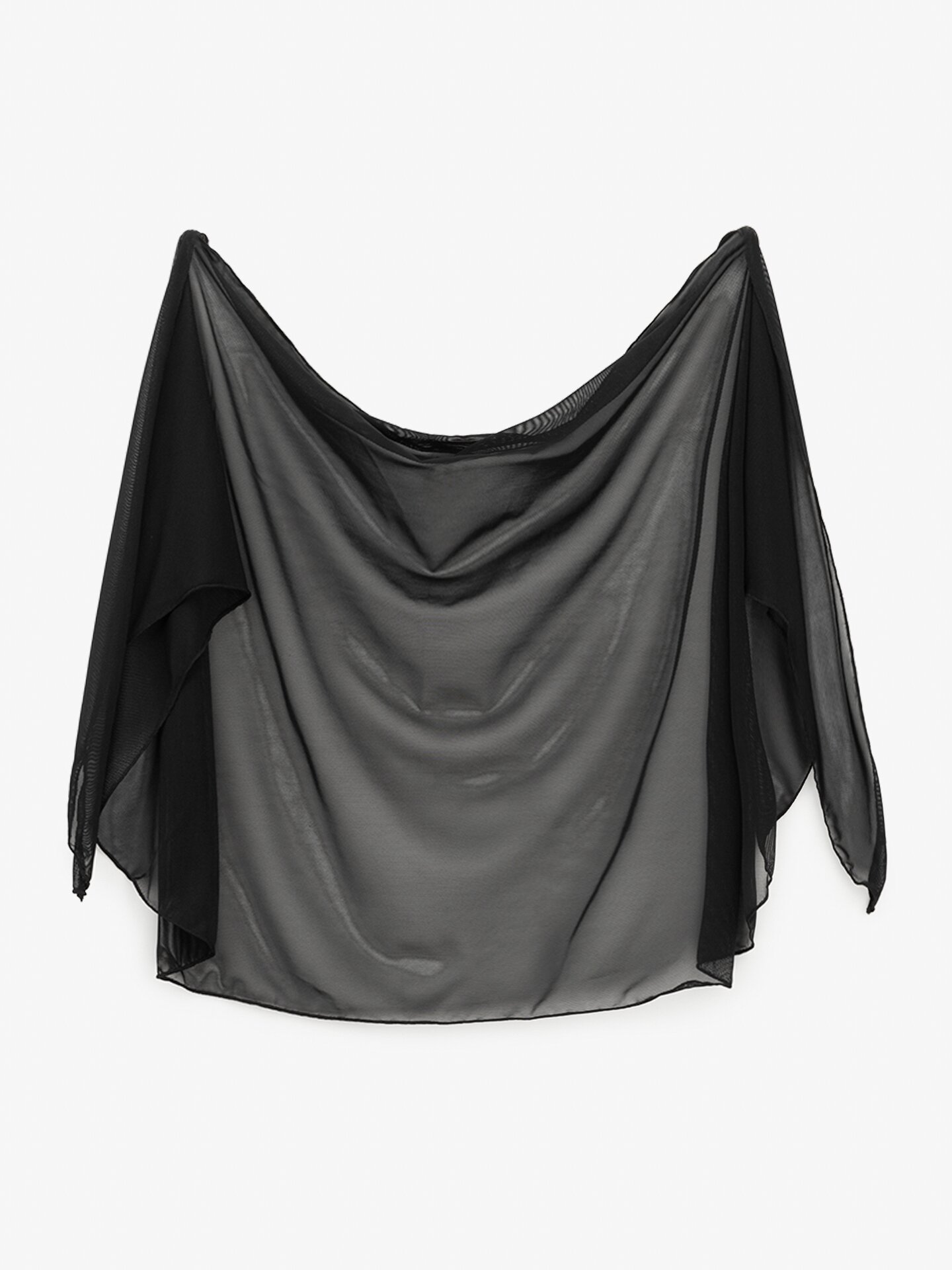 Купити Туніка пляжна однотонна жіноча GENUA 6613 One Size Чорний Артикул: 2000990926579 Фото повноекранне №6